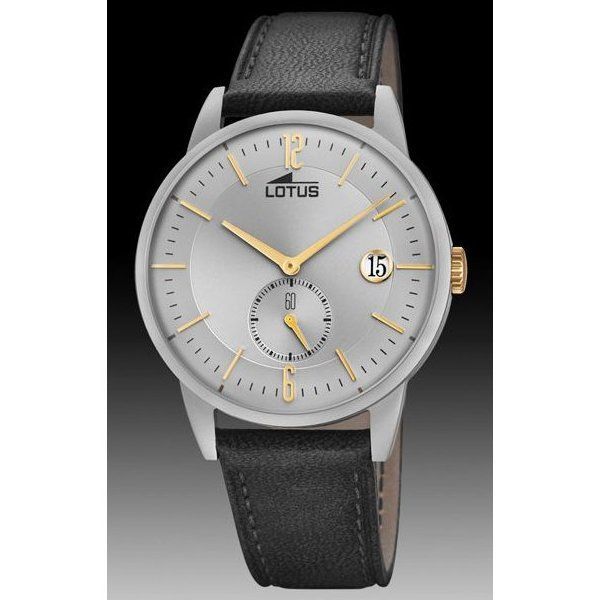 Reloj Lotus Señor Correa Piel Ref 18361/1 Hombre