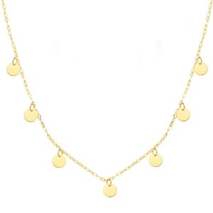 Gargantilla Oro Amarilo 18 kilates Cadena Forzada 45 Cm