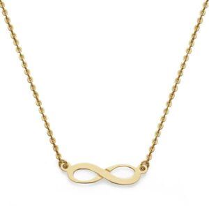 Gargantila Oro Amarilo 18 kil Infinito 45 Cm