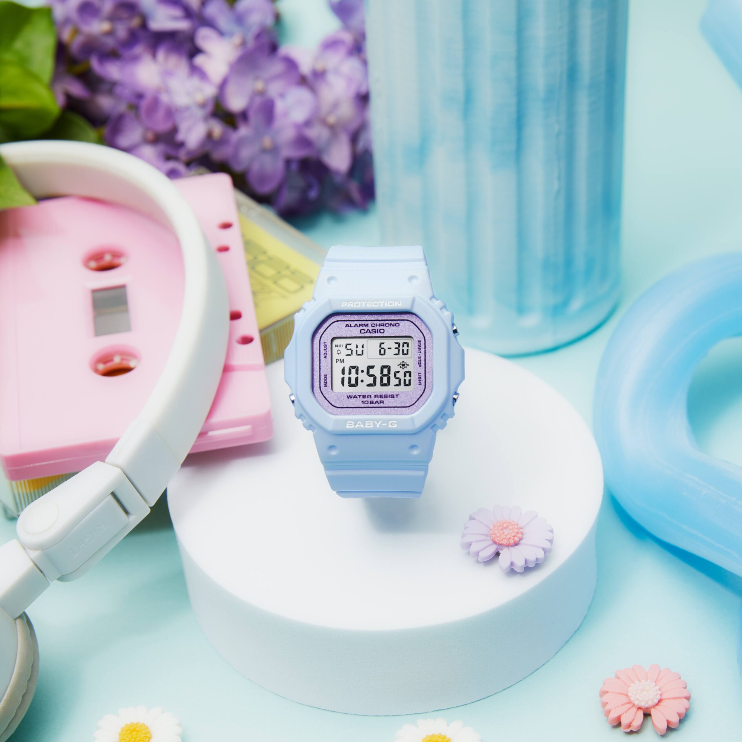 Reloj Casio BABY-G Esfera Color Lila-Púrpura BGD-565SC-2ER - Imagen 3