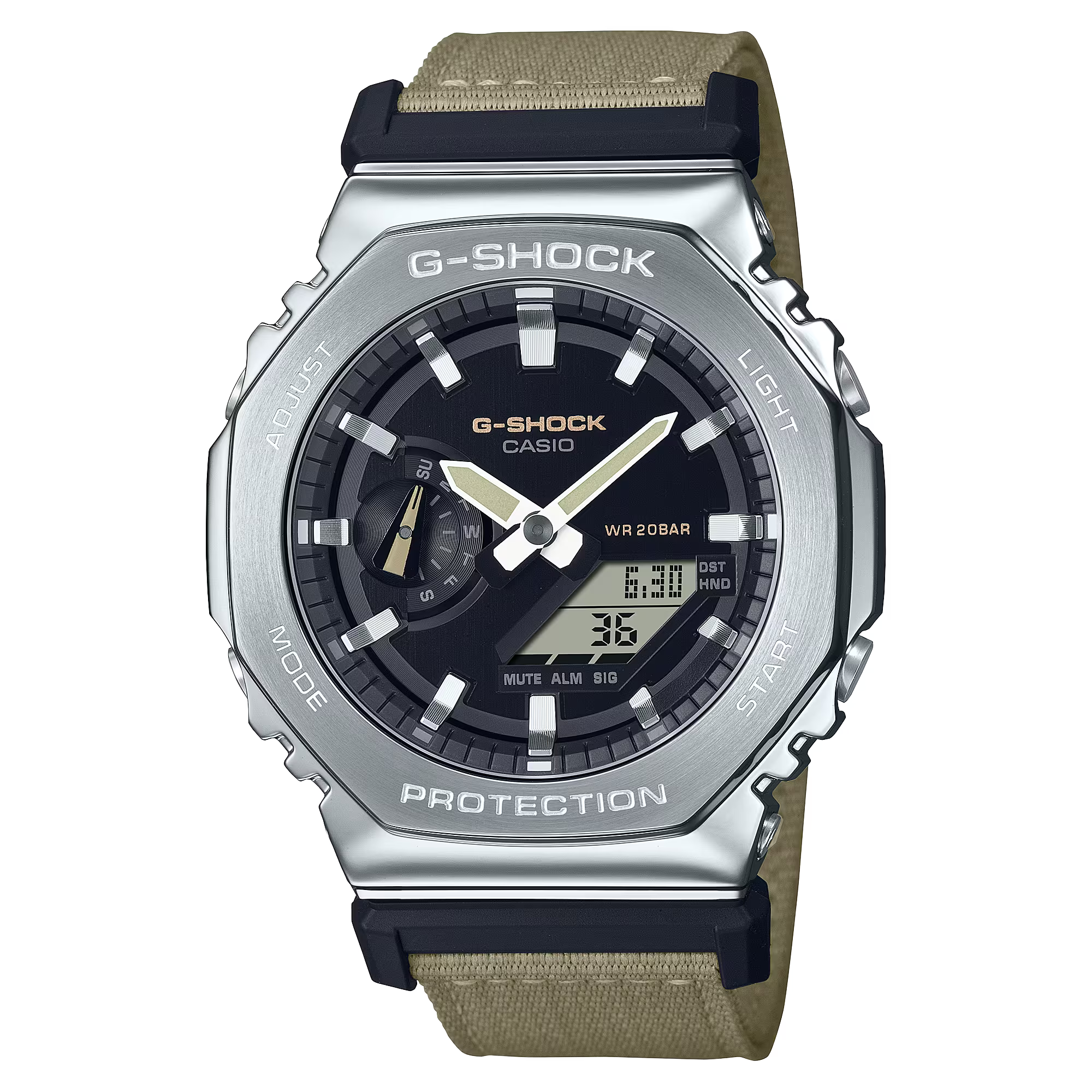 Reloj Señor Casio G-shock Esfera Negra Ref. GM-2100C-5AER