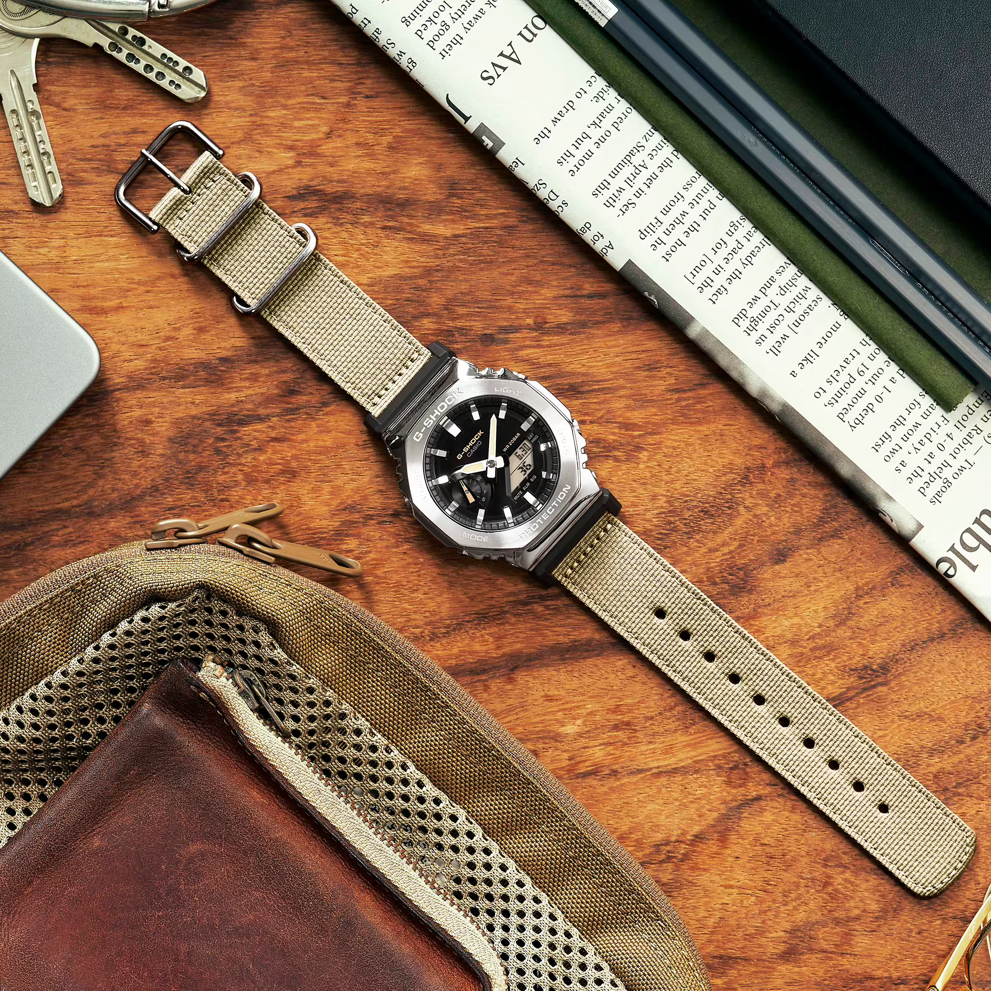 Reloj Señor Casio G-shock Esfera Negra Ref. GM-2100C-5AER - Imagen 9