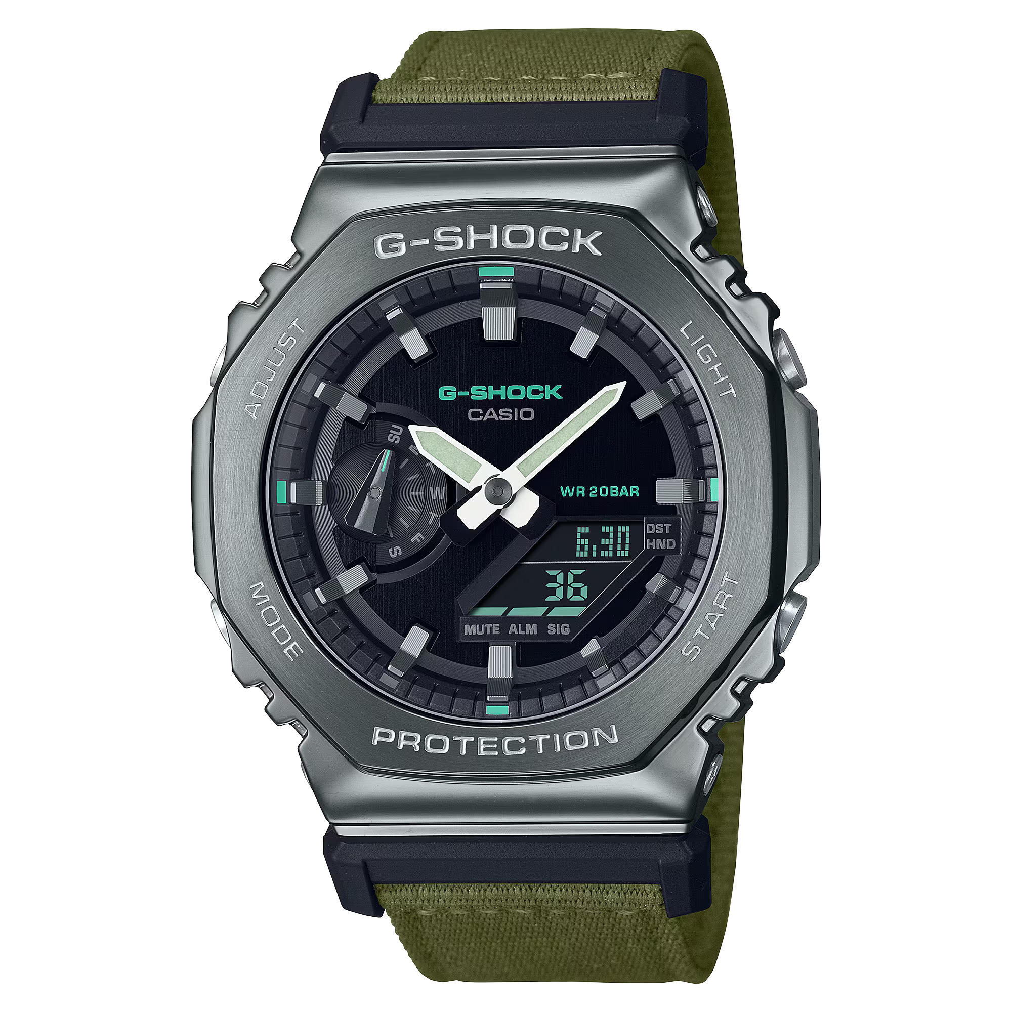 Reloj Casio G-shock Correa Verde Ref. GM-2100CB-3AER