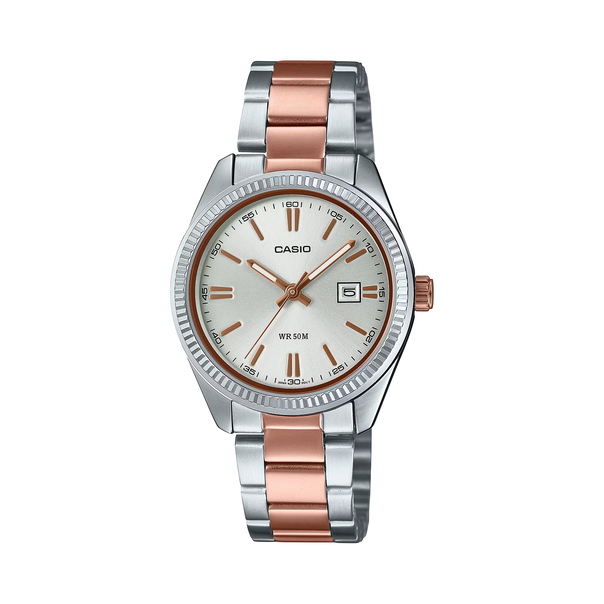 Reloj Señora Casio Esf. Blanca Ref. LTP-1302PRG-7AVEF