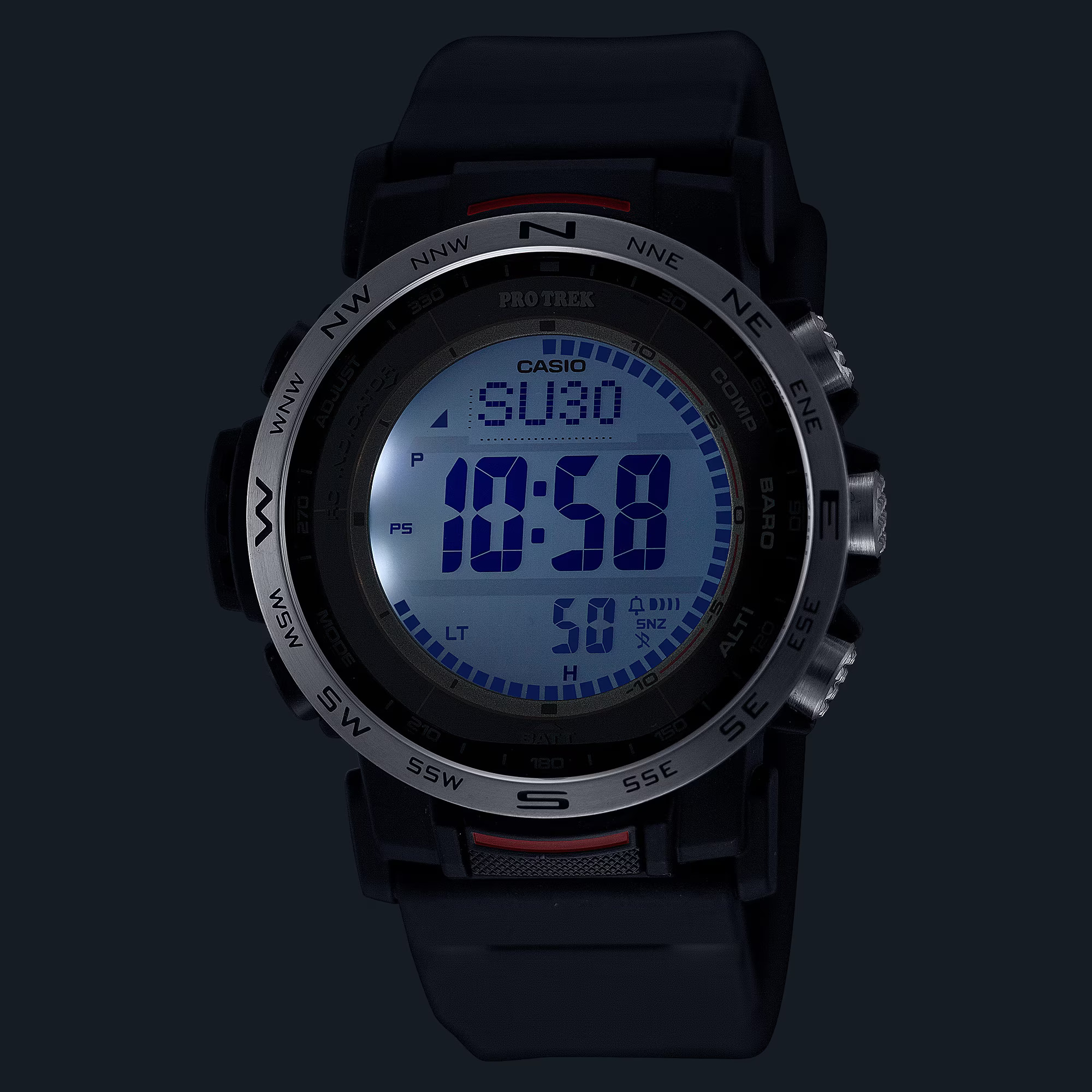 Reloj Casio ProTrek Correa Resina Negra Ref. PRW-35-1AER - Imagen 6