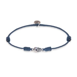 Pulsera Platadepalo Skull - Sb004A