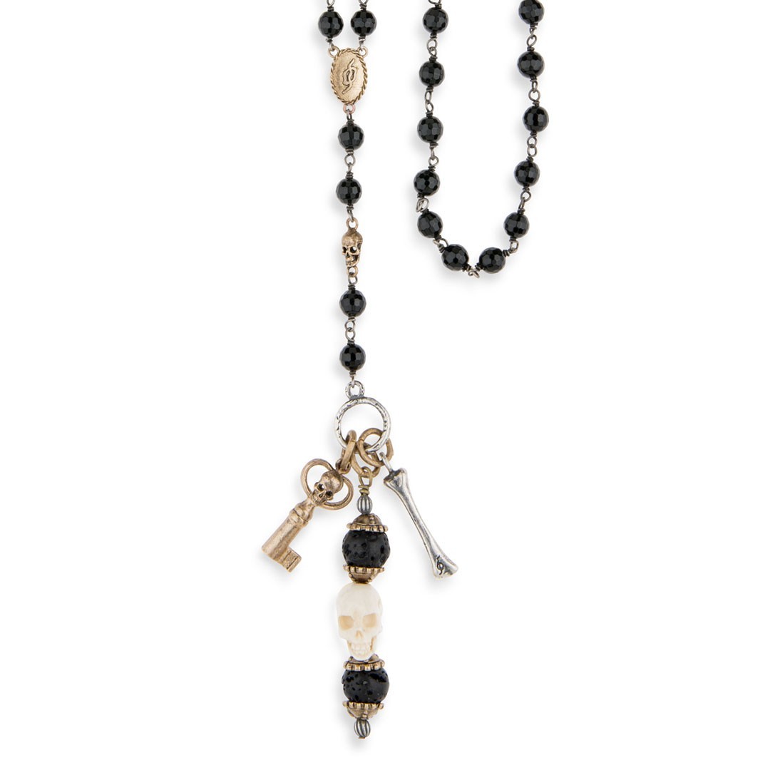 Collar Platadepalo Skull Farrell - Sn002X - Imagen 2