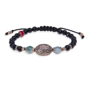 Pulsera Platadepalo Beads - Wb227X