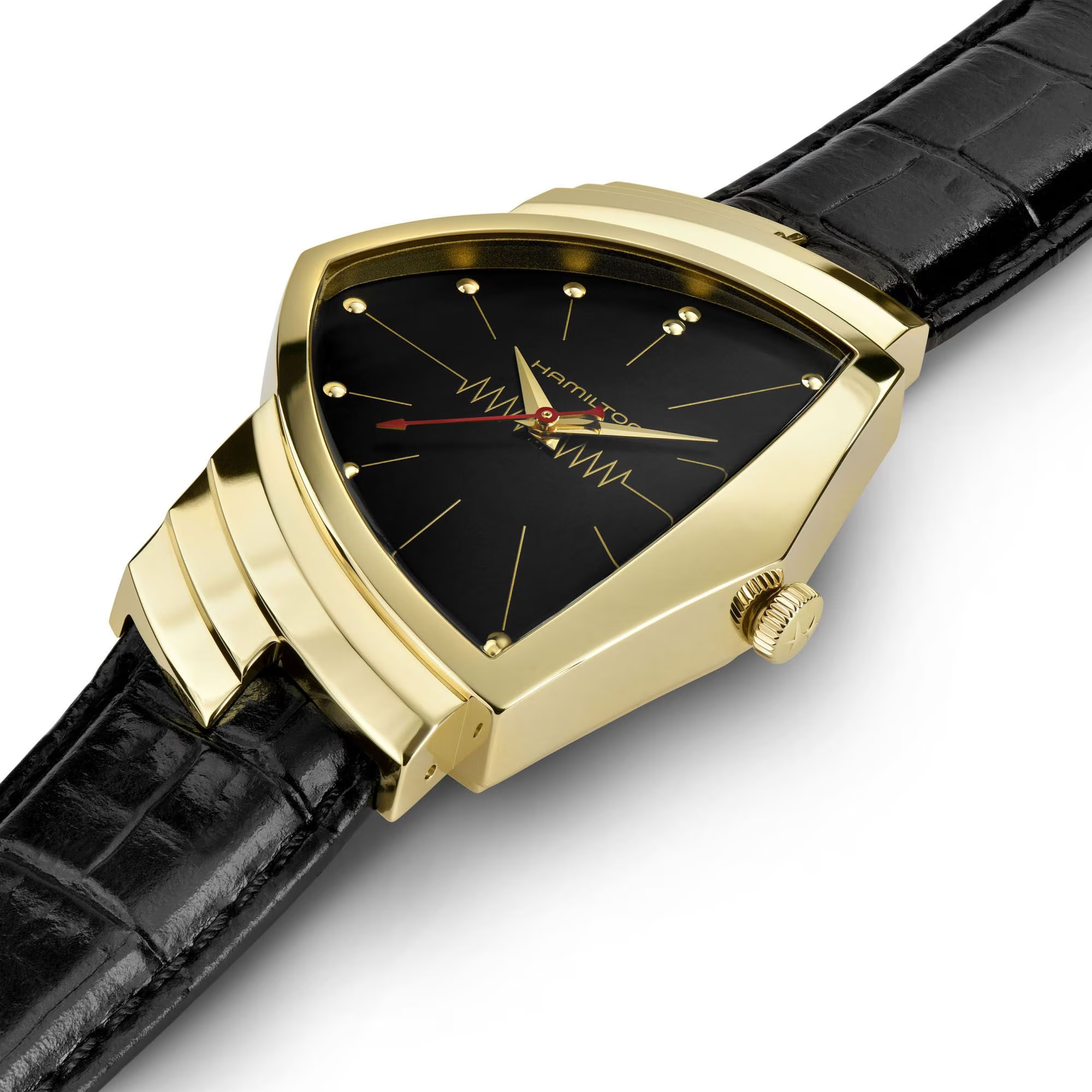 Reloj Hamilton Ventura Quartz Gold | Limited Edition Ref. H24311730 - Imagen 2