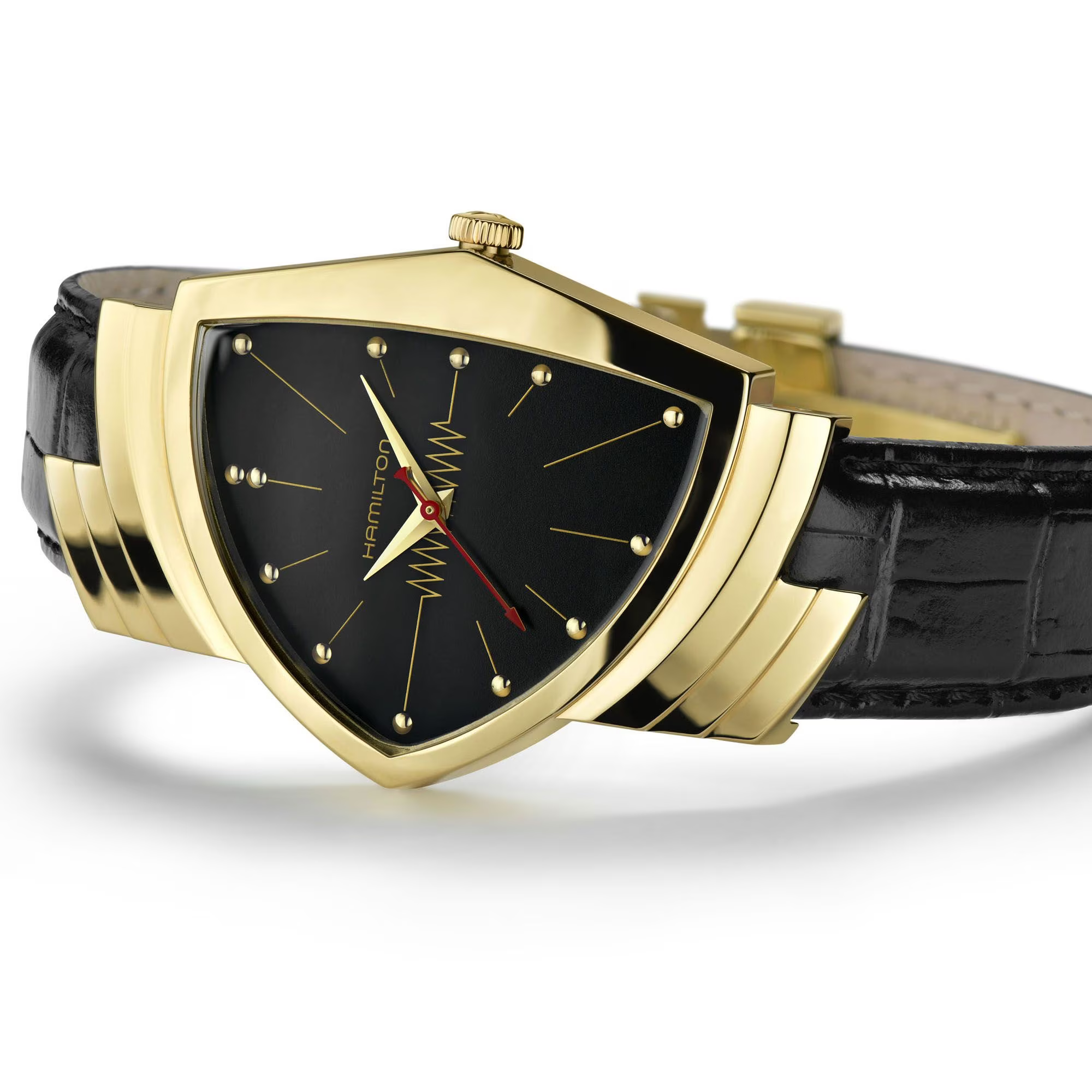 Reloj Hamilton Ventura Quartz Gold | Limited Edition Ref. H24311730 - Imagen 3