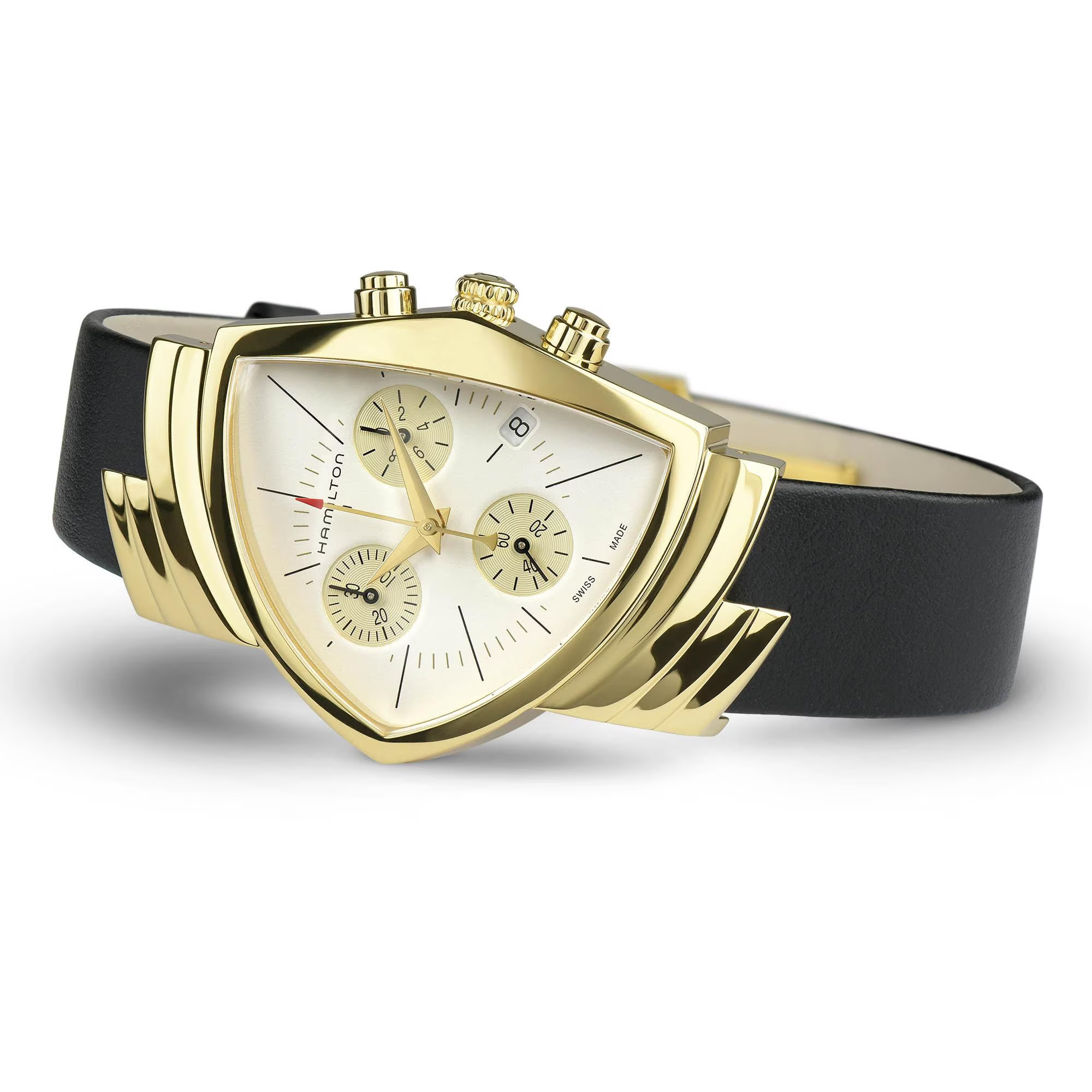 Reloj Hamilton Ventura Chrono Quartz Ref. H24422751 - Imagen 2