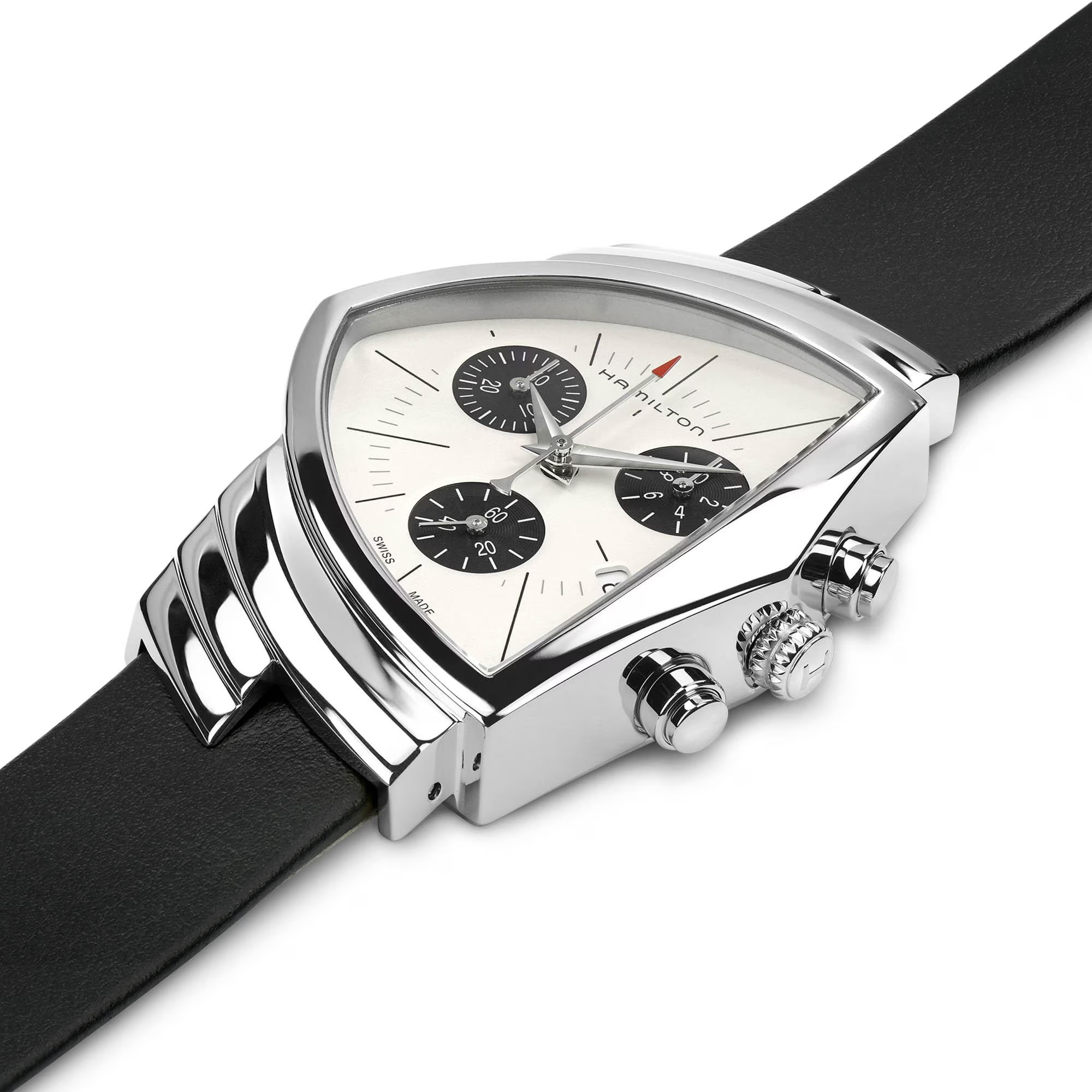 Reloj Hamilton Ventura Chrono Quartz Ref. H24432751 - Imagen 3