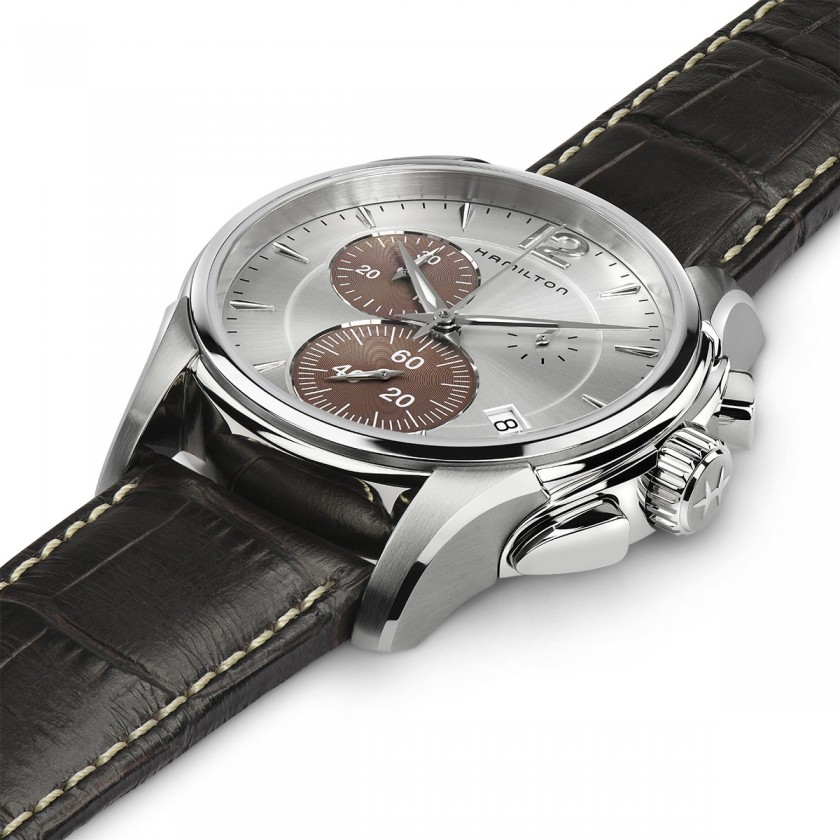 Hamilton Jazzmaster Chrono Quartz Reloj Cuarzo 42mm H32612551 - Imagen 3