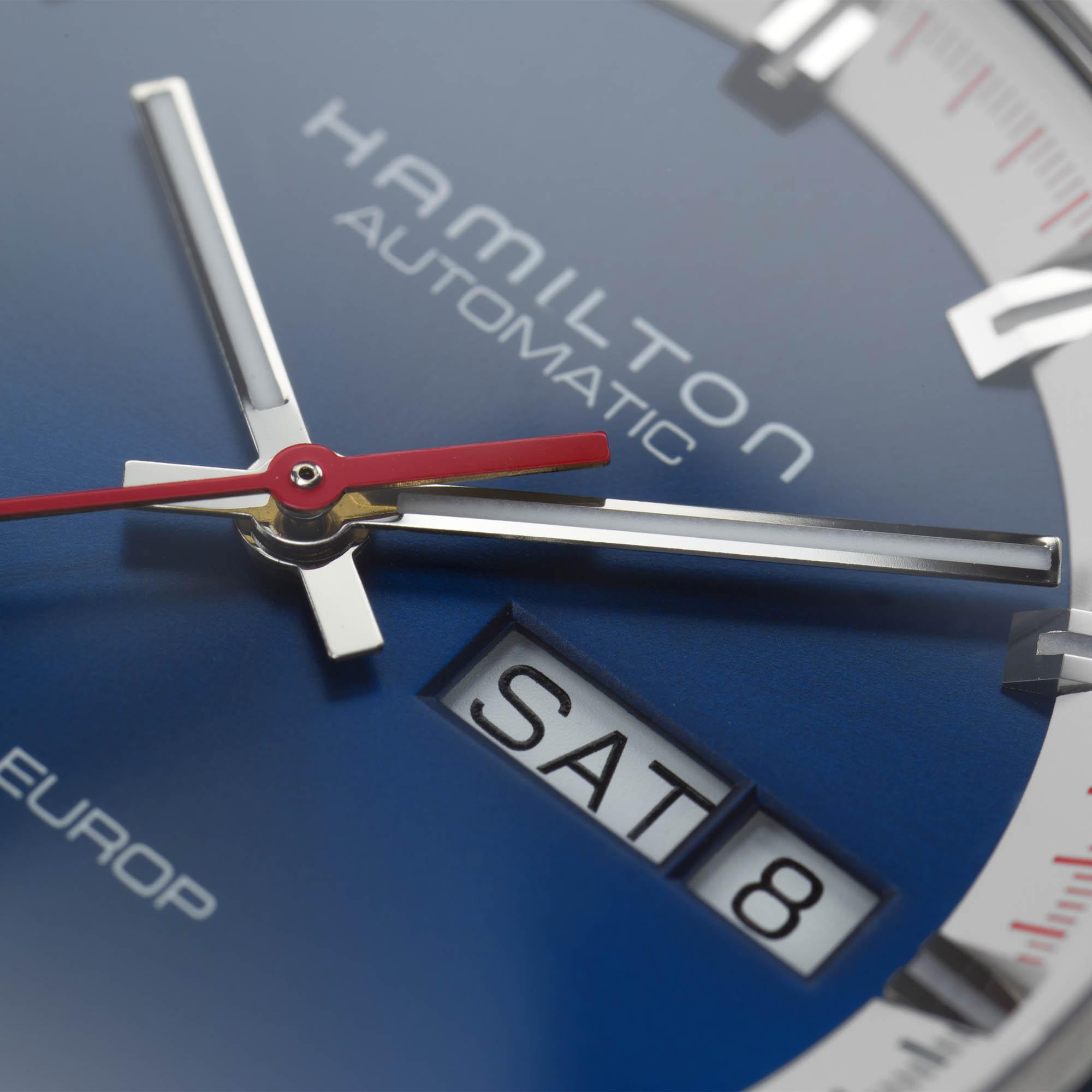 Reloj Hamilton Señor American Classic Pan Europ Day Date Auto Automático | 42mm | H35405741 - Imagen 3