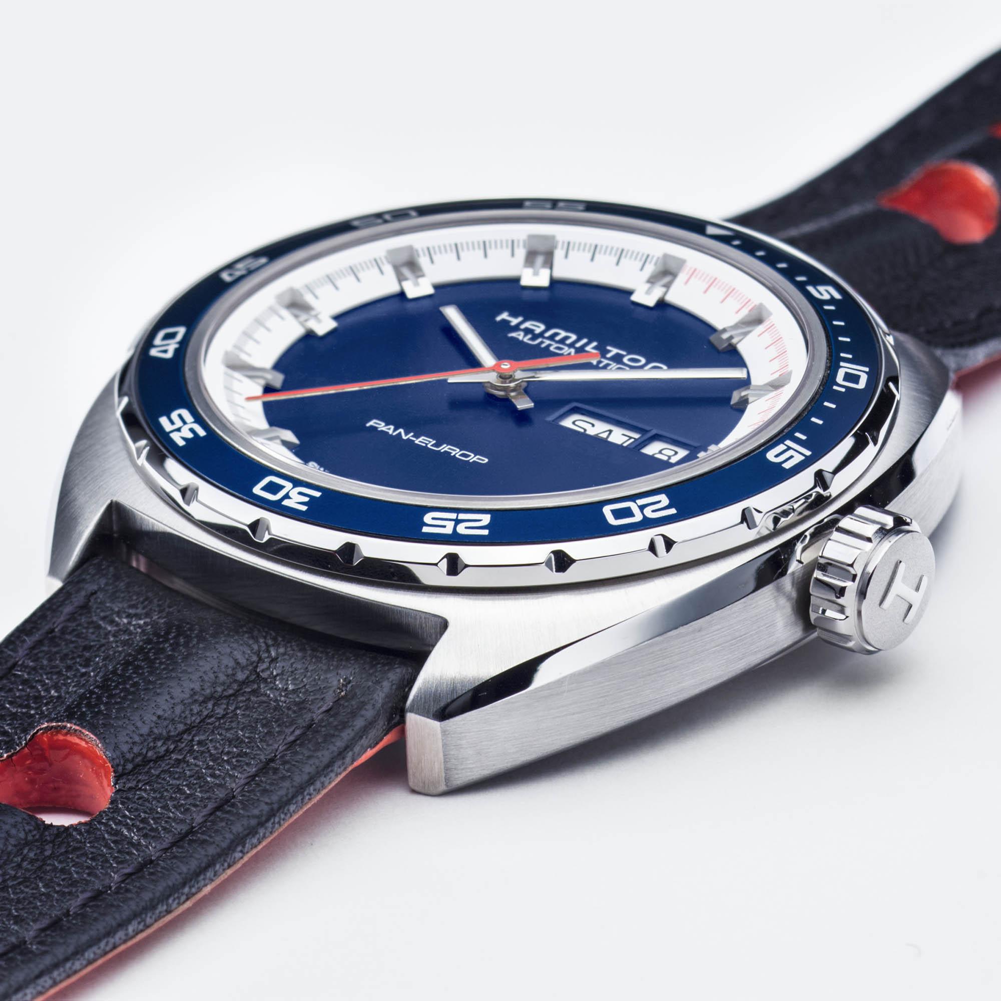 Reloj Hamilton Señor American Classic Pan Europ Day Date Auto Automático | 42mm | H35405741 - Imagen 8