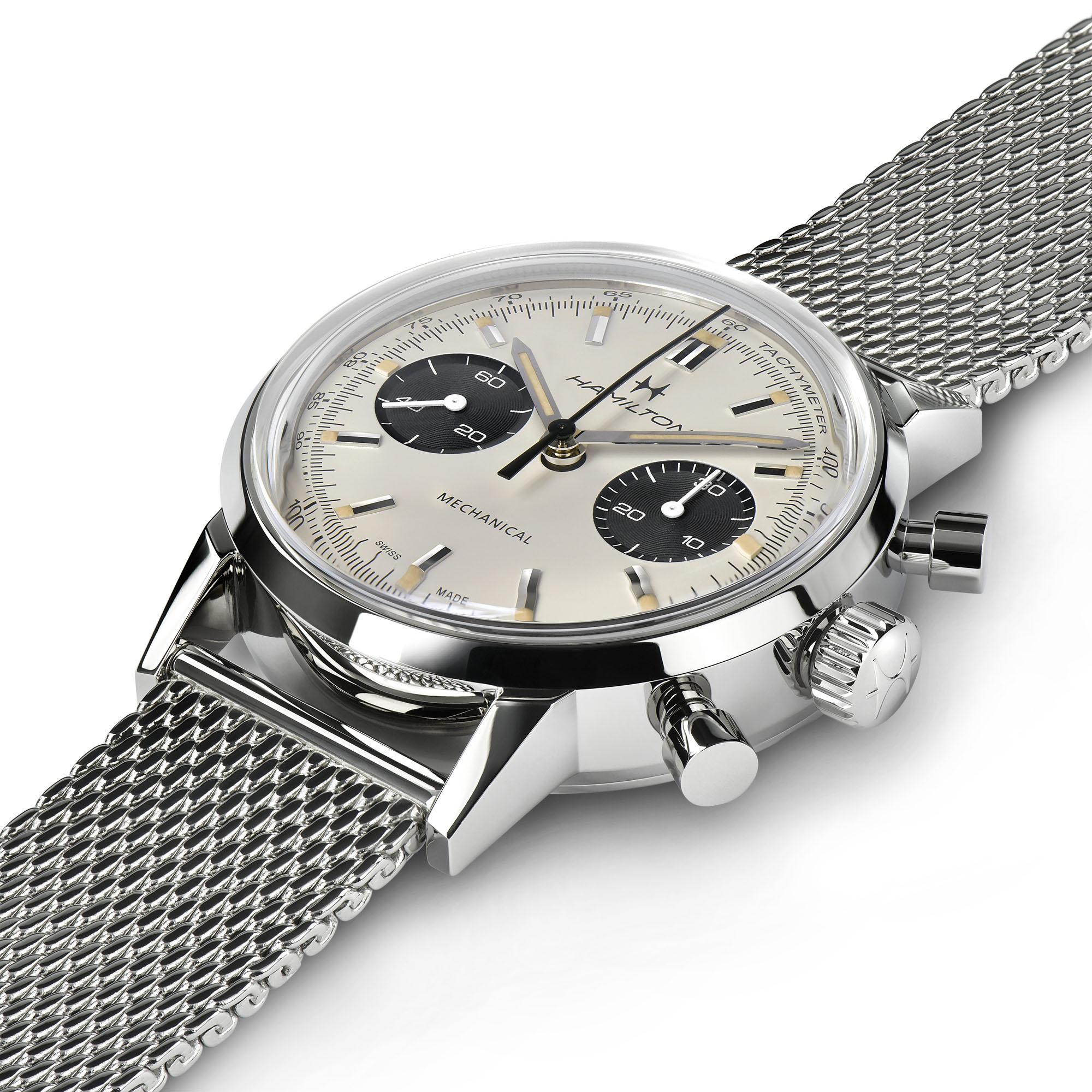 Reloj Hamilton Sr Hombre American Classic Intra-Matic Chronograph H Mecánico | 40mm | H38429110 - Imagen 2