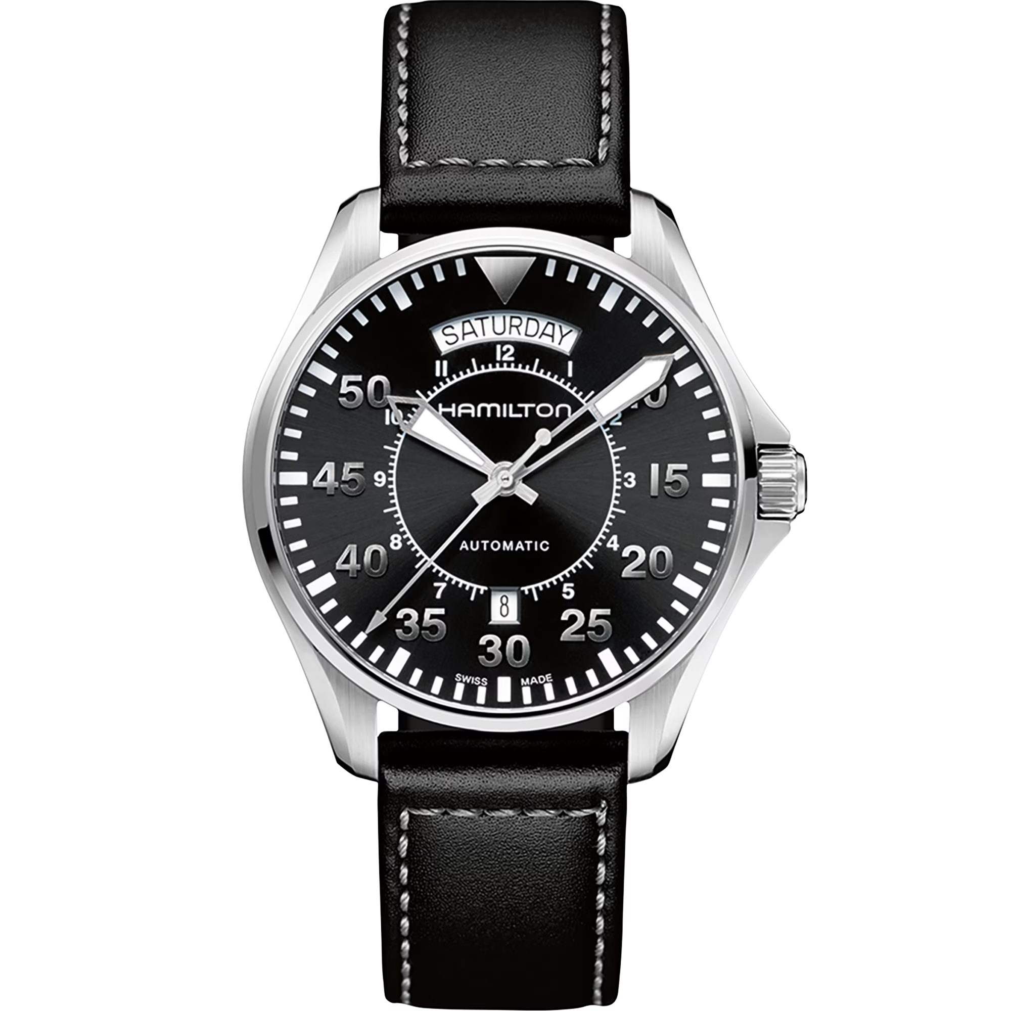 Reloj Hamilton Khaki Aviation Pilot Day Date Auto Ref. H64615735