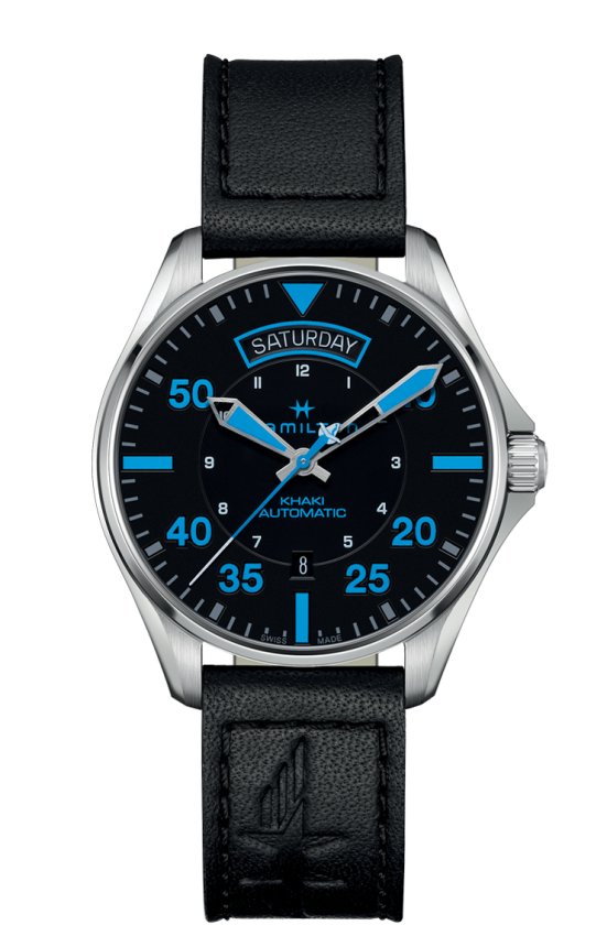 Hamilton Khaki Aviation Khaki Pilot Day-Date - Air Zermatt Auto Reloj Automático Ref H64625731