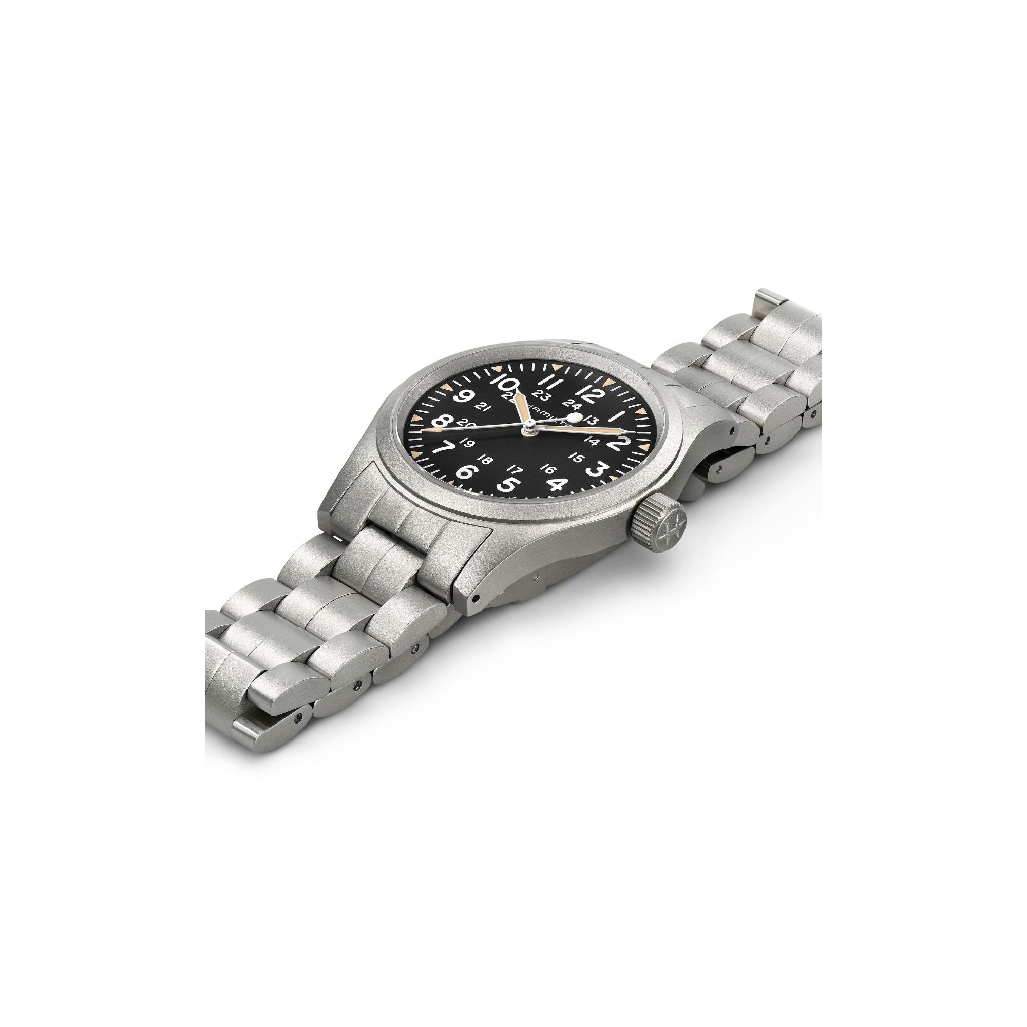 Reloj Hamilton Unisex Khaki Field Mechanical 38mm Mecánico | 38mm | H69439131 - Imagen 2