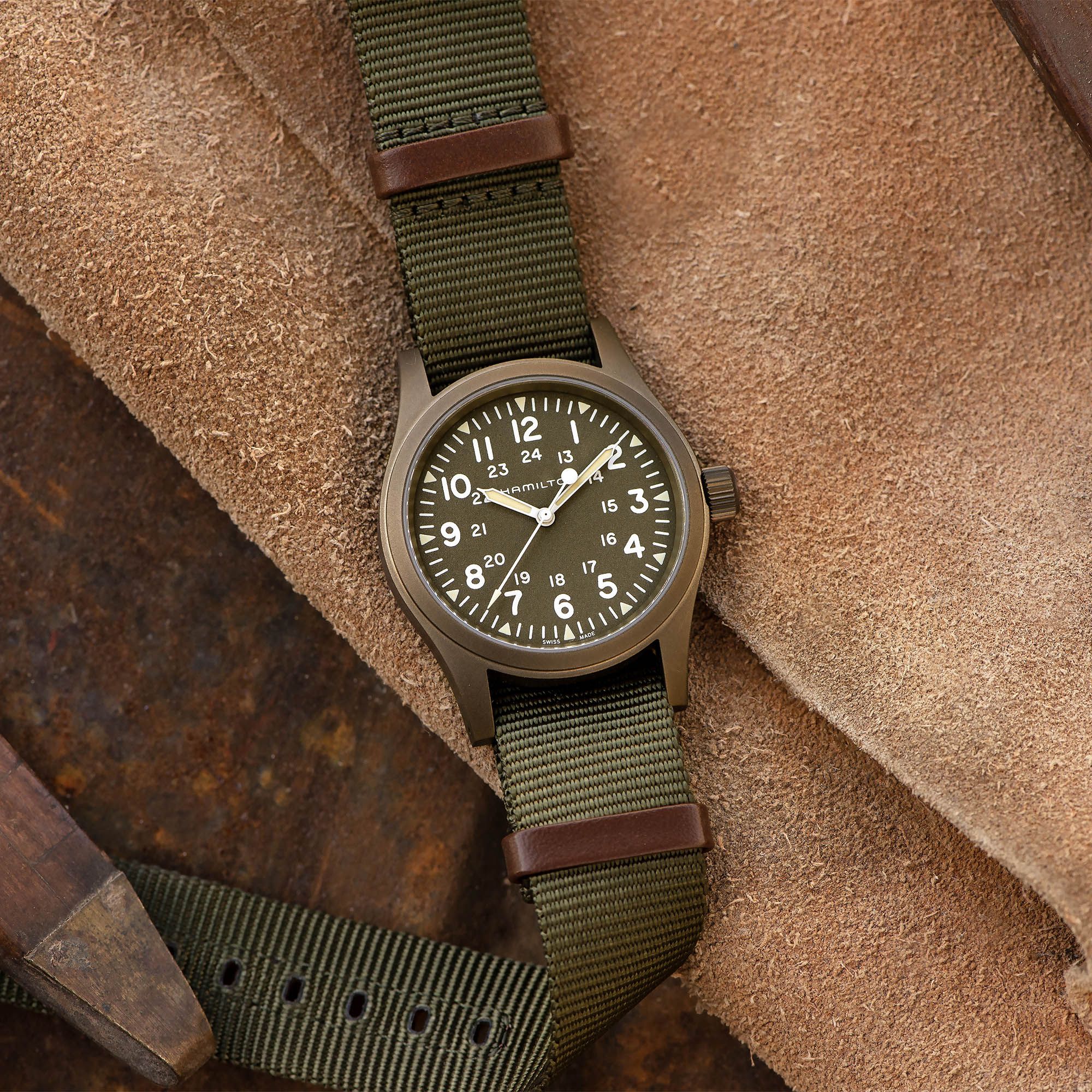 Reloj Hamilton Señor Señora Khaki Field Mechanical Mecánico | 38mm | H69449961 - Imagen 5