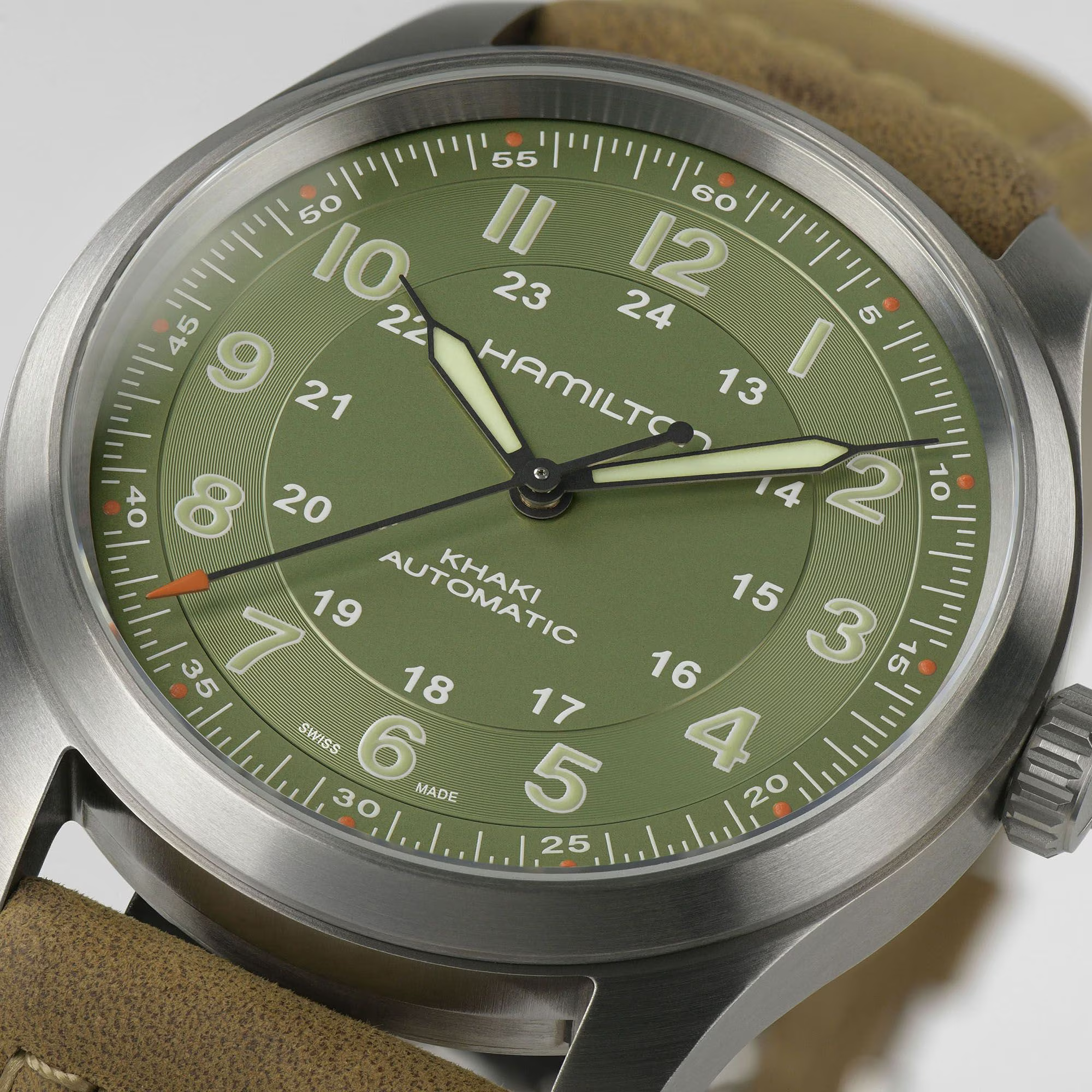 Reloj Hamilton Khaki Field Titanium Auto Ref. H70205860 - Imagen 4