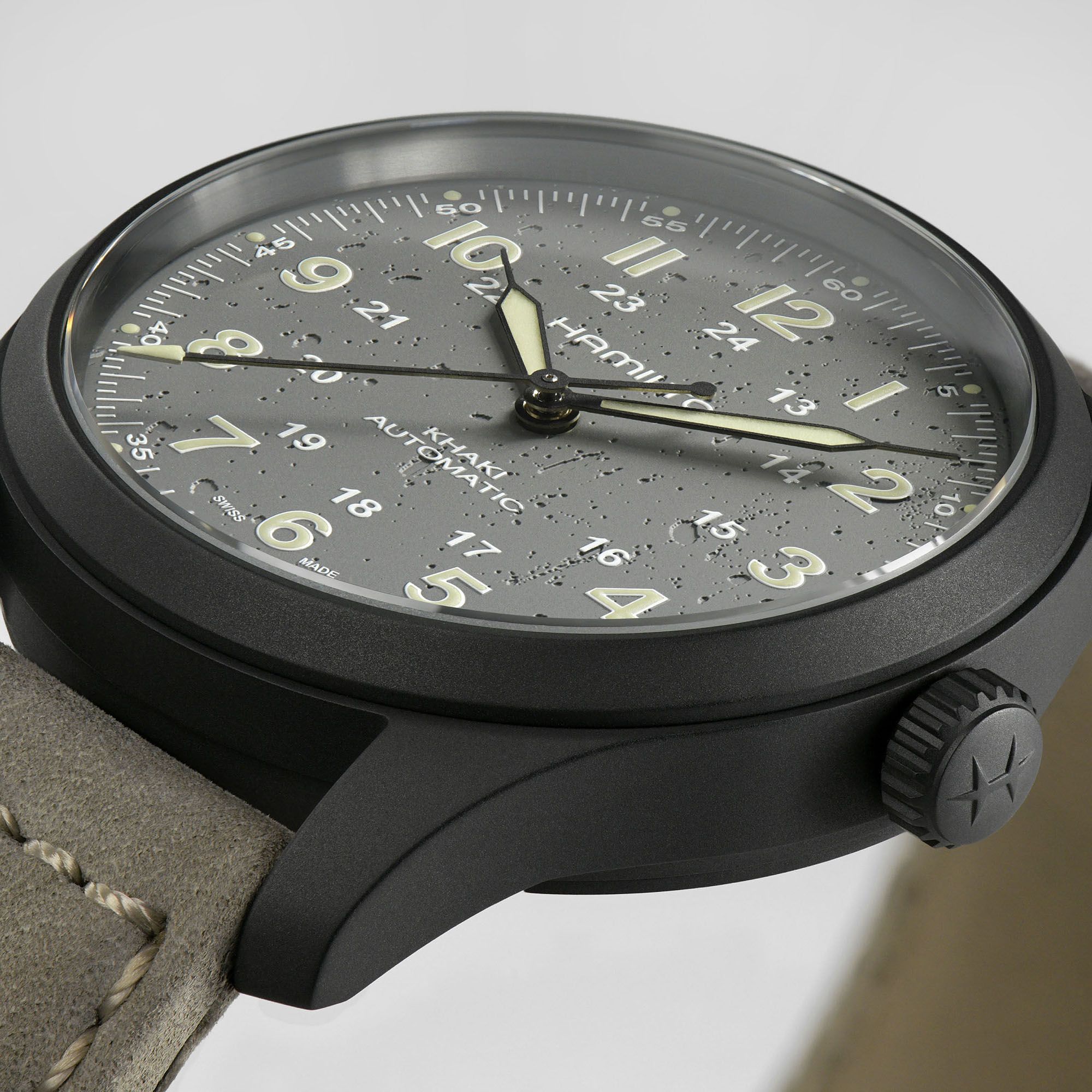 Reloj Hamilton Khaki Field Titanium Auto Ref. H70215880 - Imagen 3