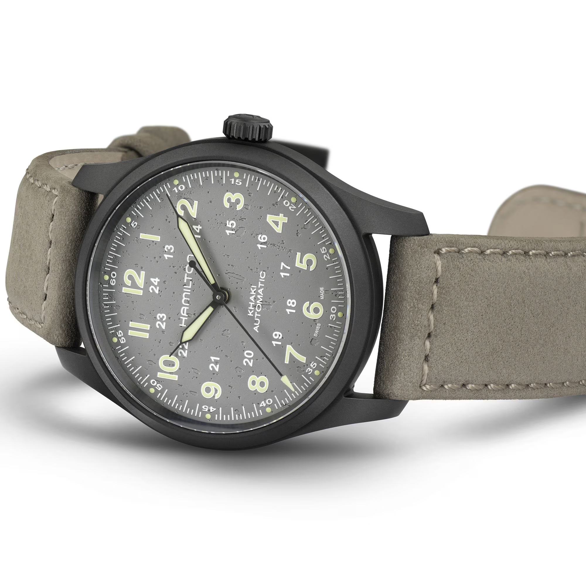 Reloj Hamilton Khaki Field Titanium Auto Ref. H70215880 - Imagen 5