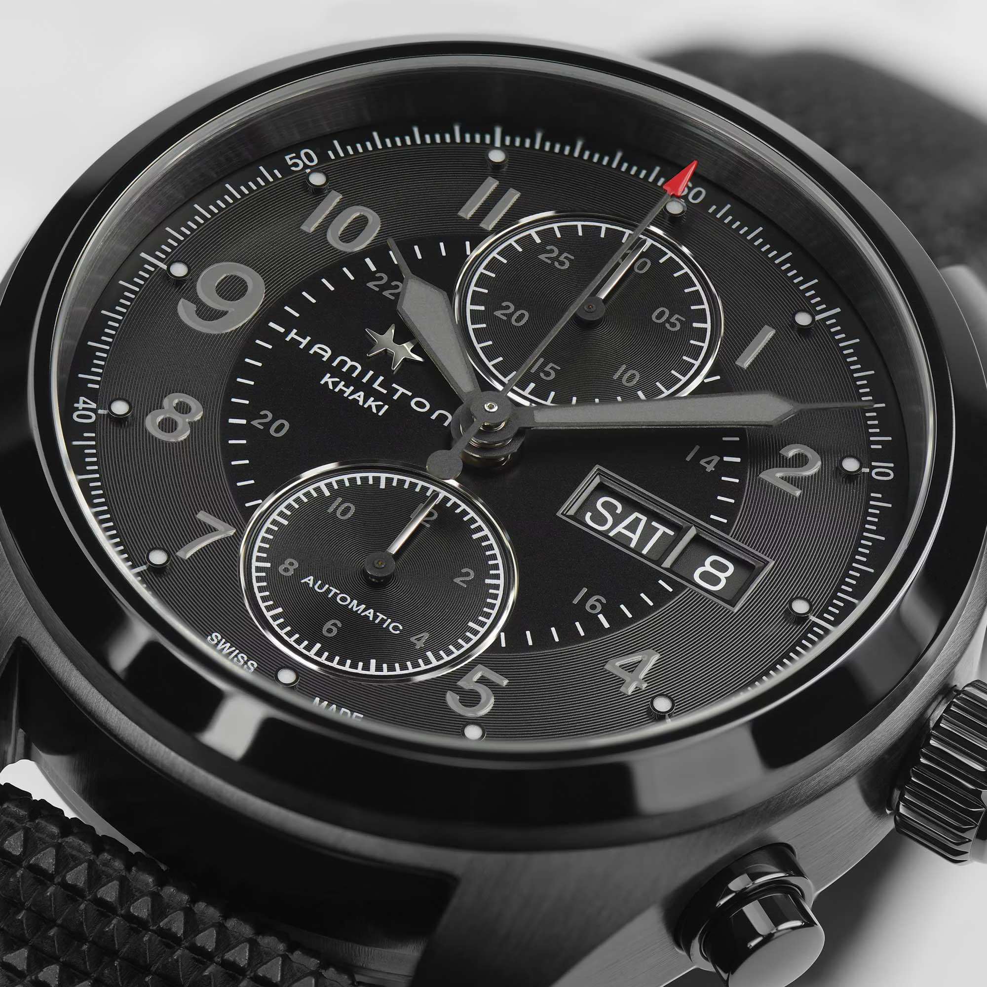 Reloj Hamilton Khaki Field Auto Chrono Ref.H71626735 - Imagen 3