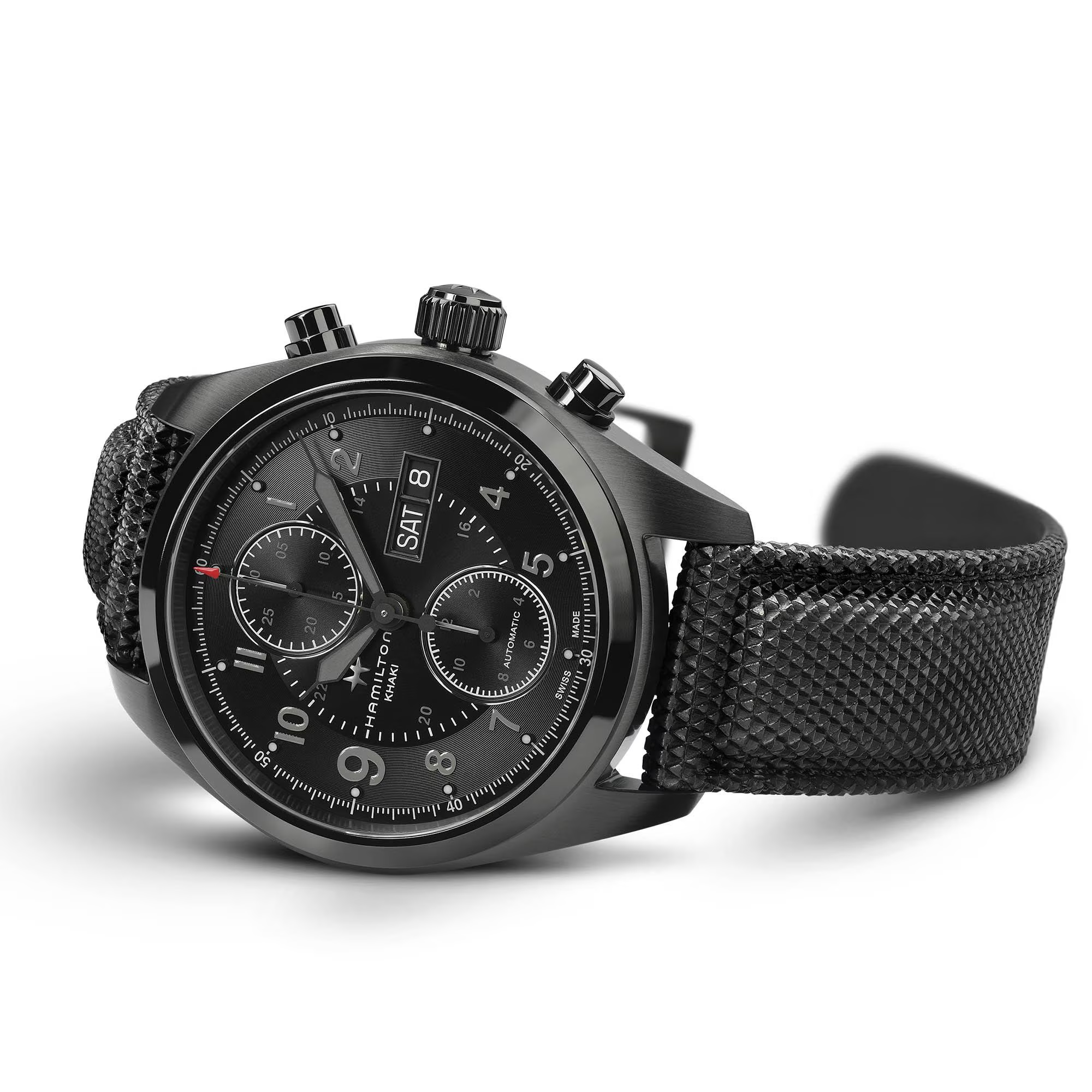 Reloj Hamilton Khaki Field Auto Chrono Ref.H71626735 - Imagen 2