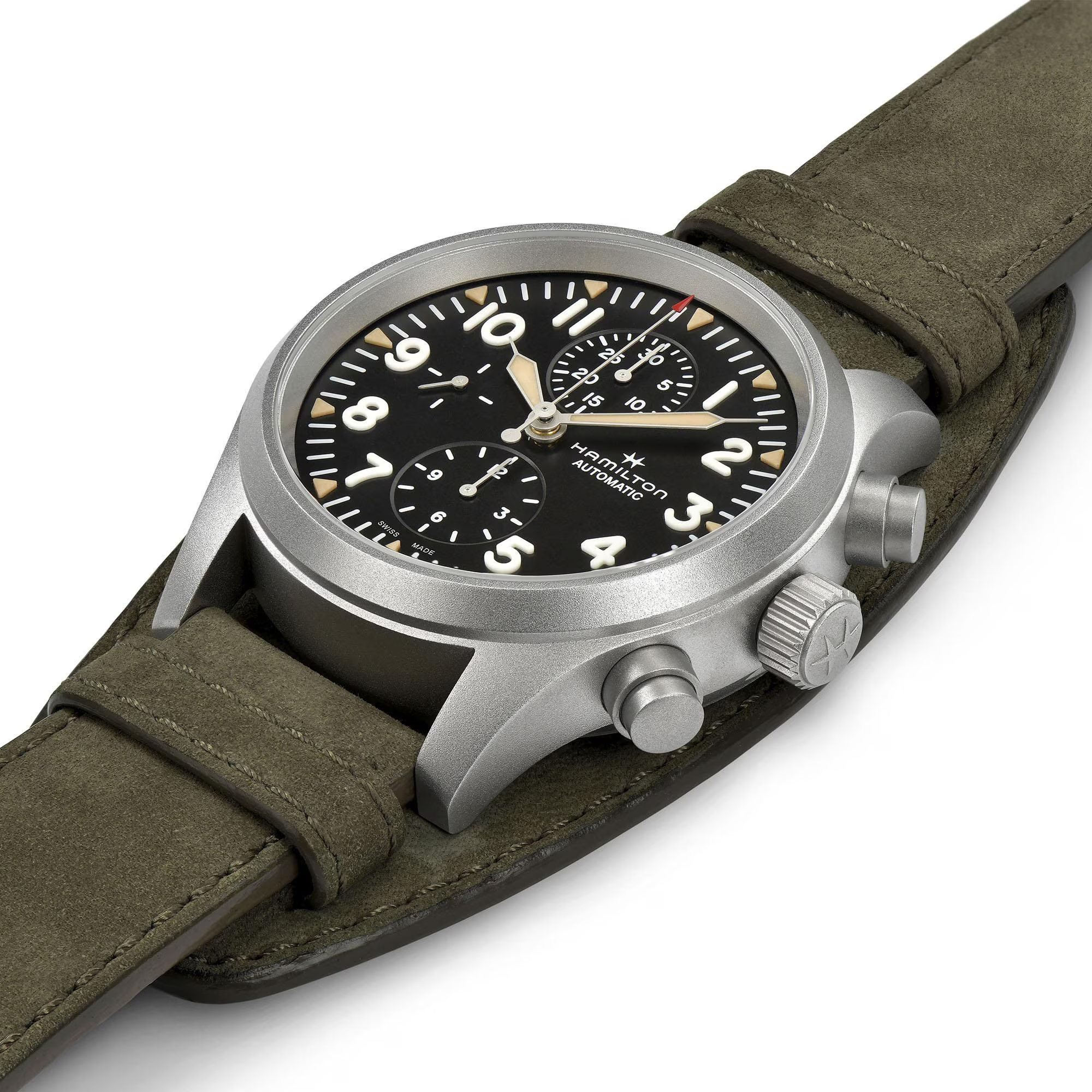 Reloj Hamilton Khaki Field Auto Chrono Ref. H71706830 - Imagen 3