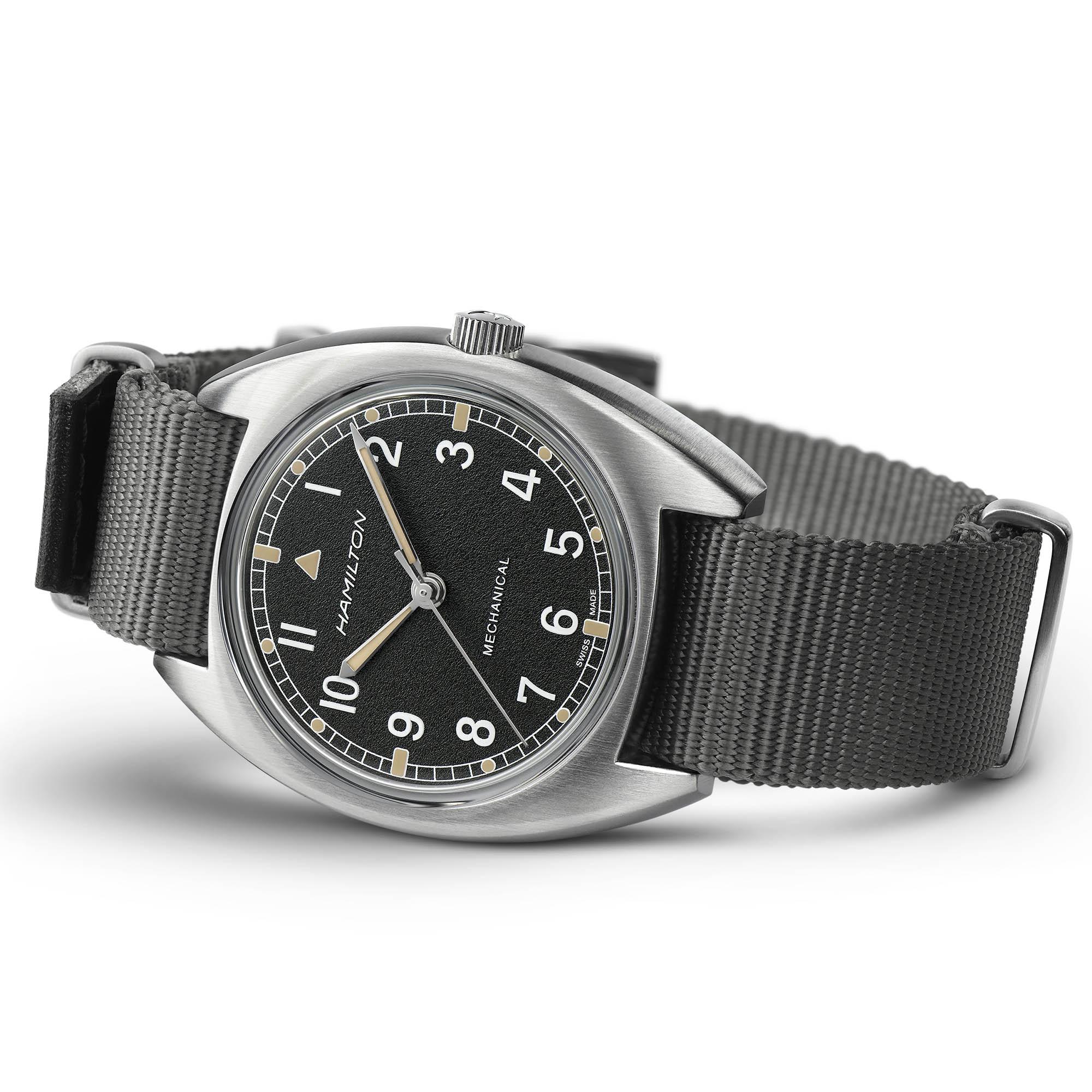 Reloj Hamilton Señor Señora Khaki Aviation Pilot Pioneer Mechanical Mecánico | 36mm x 33mm | H76419931 - Imagen 2