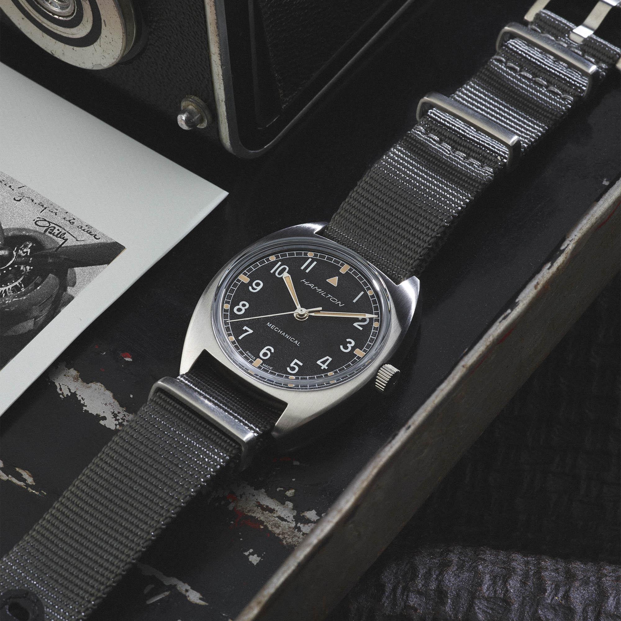 Reloj Hamilton Señor Señora Khaki Aviation Pilot Pioneer Mechanical Mecánico | 36mm x 33mm | H76419931 - Imagen 6