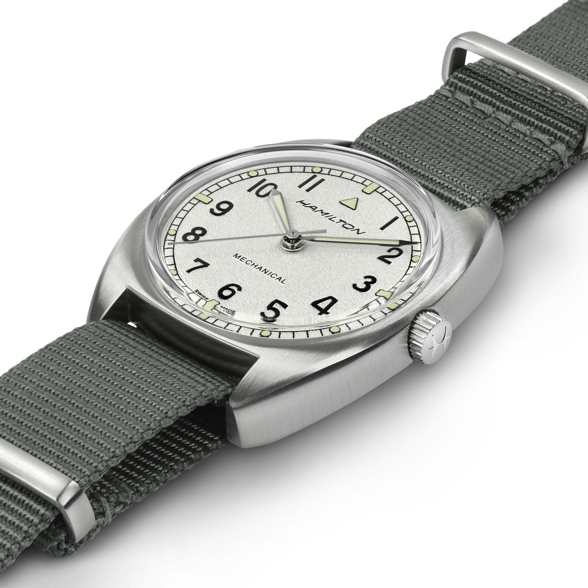 Reloj Hamilton Khaki Aviation Pilot Pioneer Mechanical Mecánico | 36mm x 33mm | H76419951 - Imagen 2