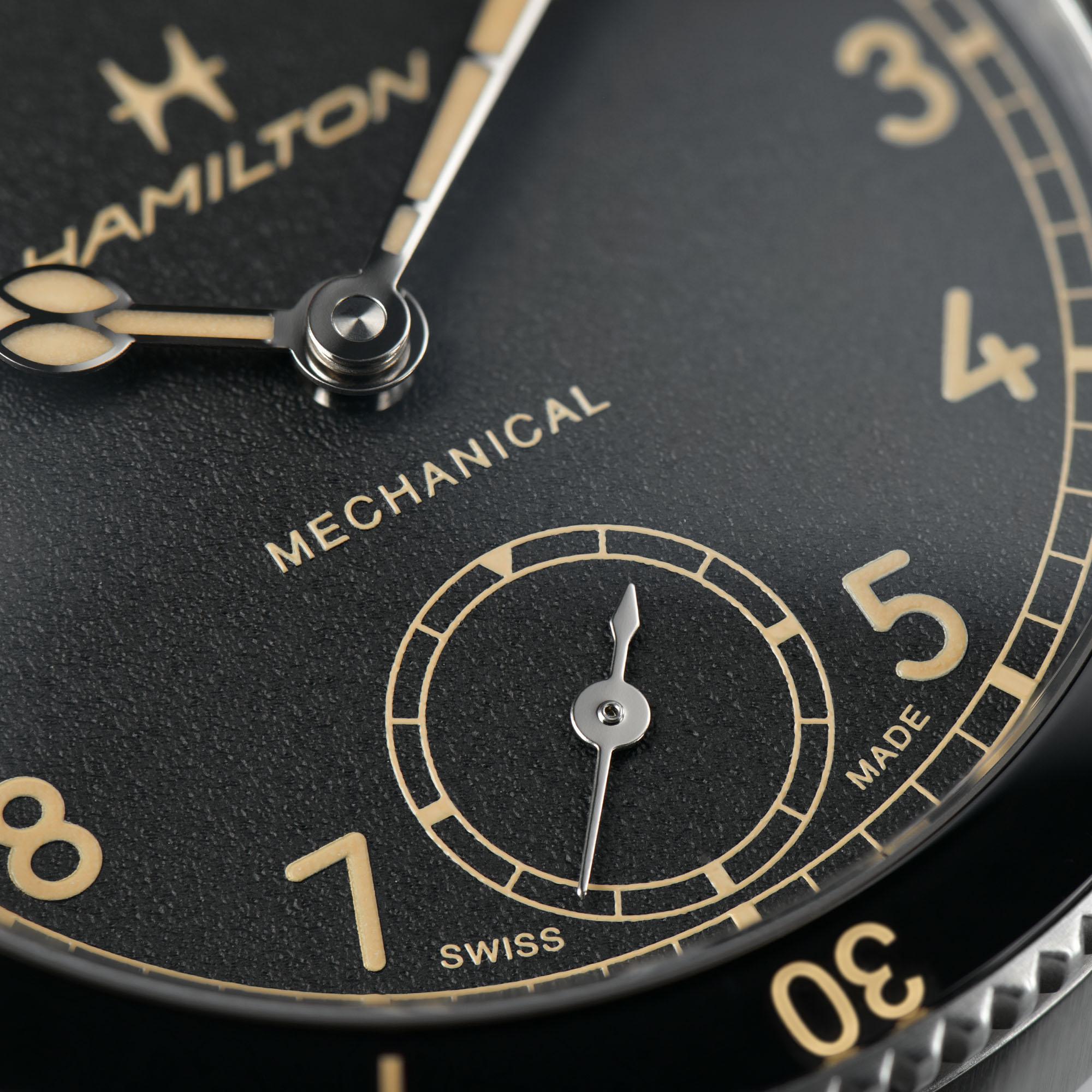 Reloj Hamilton Sr. Hombre Khaki Aviation Pilot Pioneer Mecánico | 43mm | H76719530 - Imagen 5