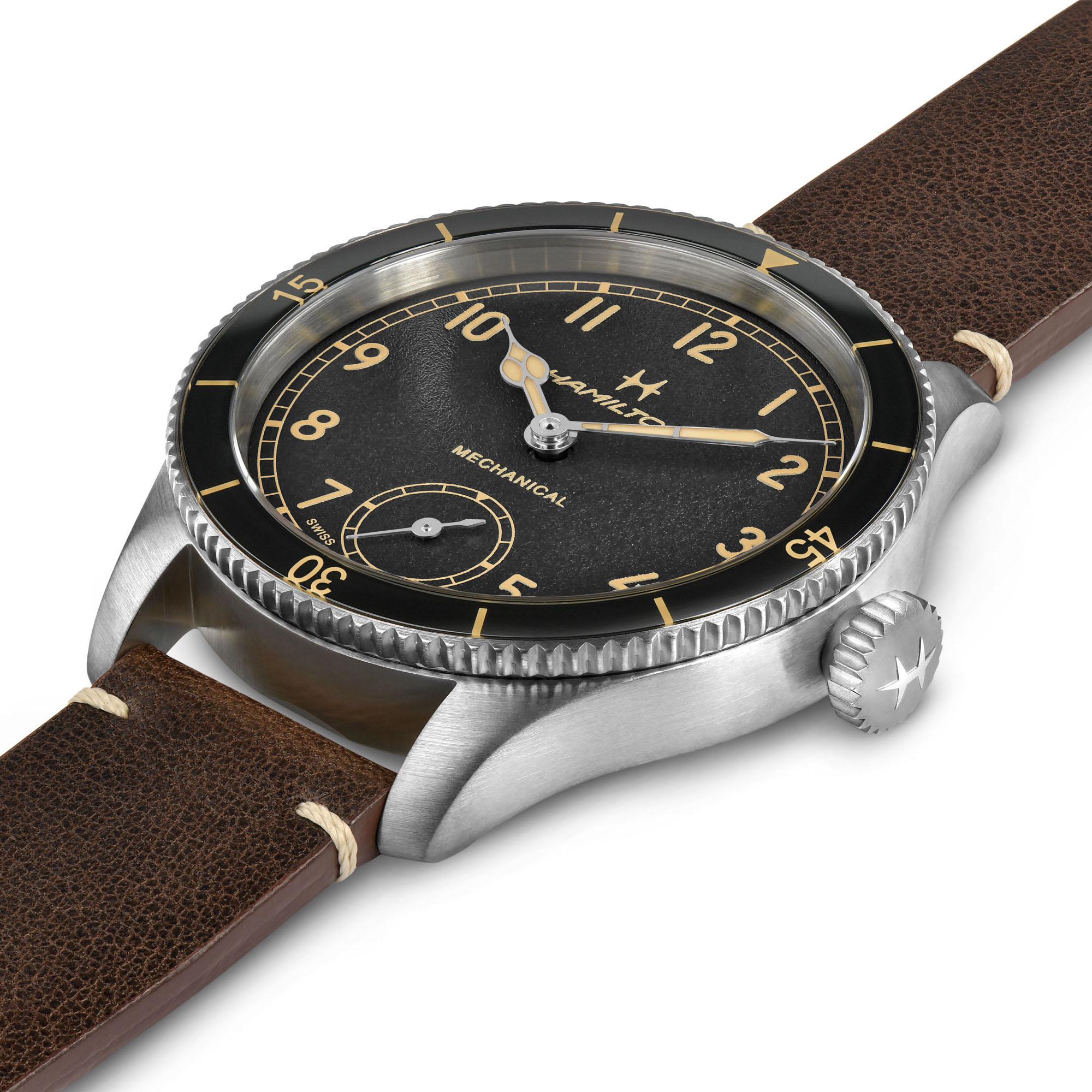 Reloj Hamilton Sr. Hombre Khaki Aviation Pilot Pioneer Mecánico | 43mm | H76719530 - Imagen 2