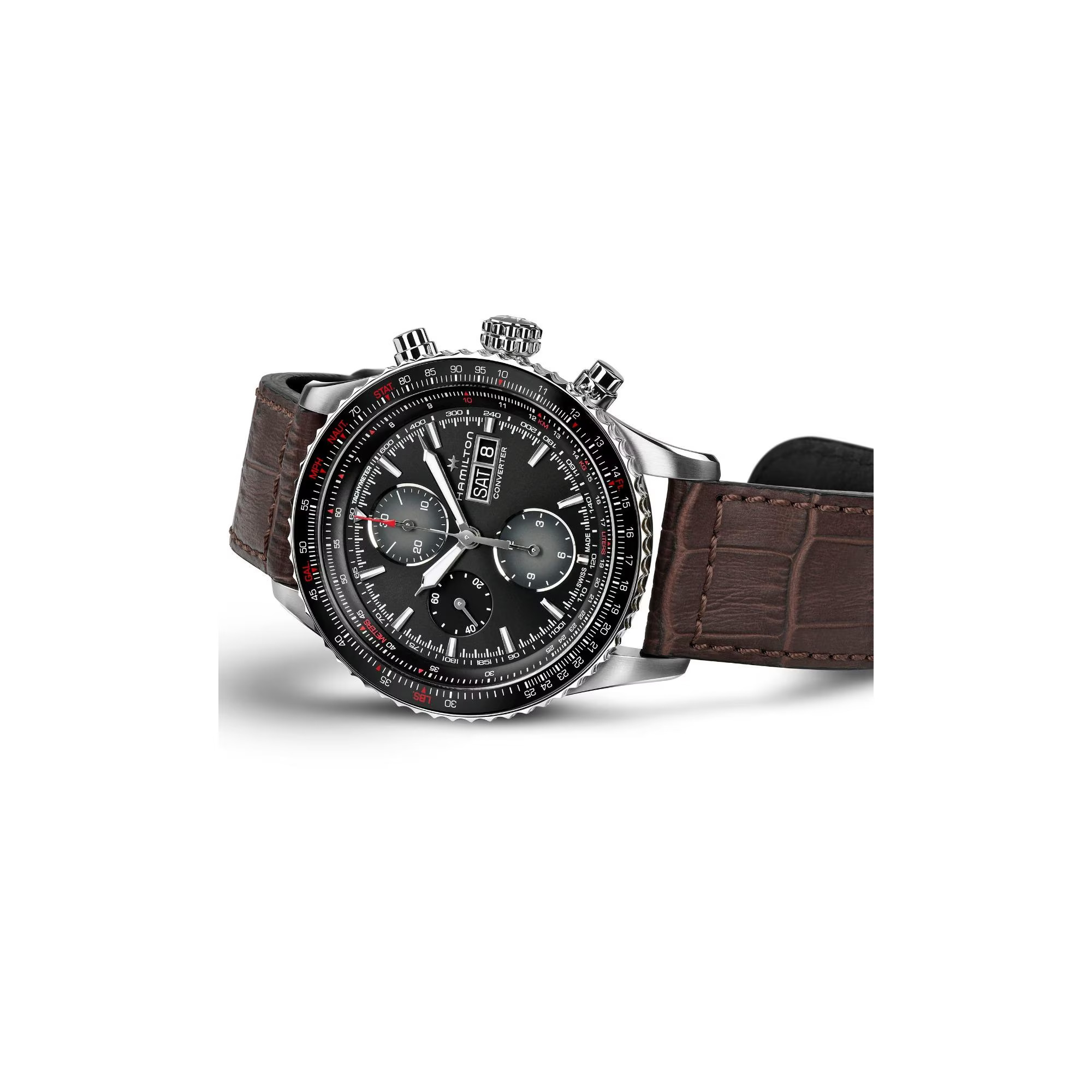 Reloj Hombre Khaki Aviation Converter Auto Chrono Ref.H76726530 - Imagen 3