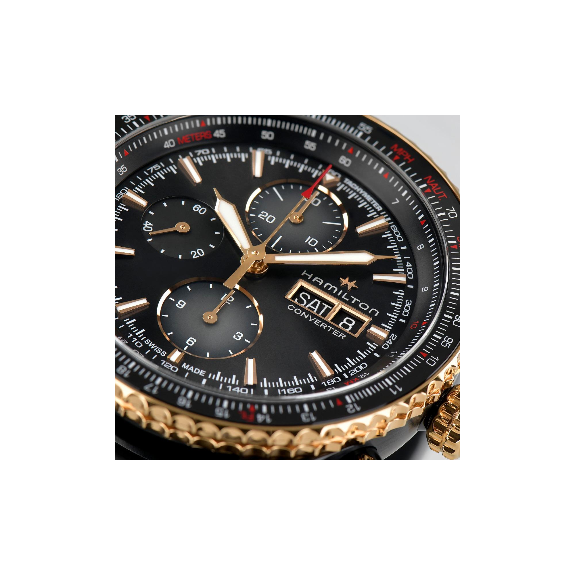 Reloj Hombre Khaki Aviation Converter Auto Chrono Ref. H76736730 - Imagen 4