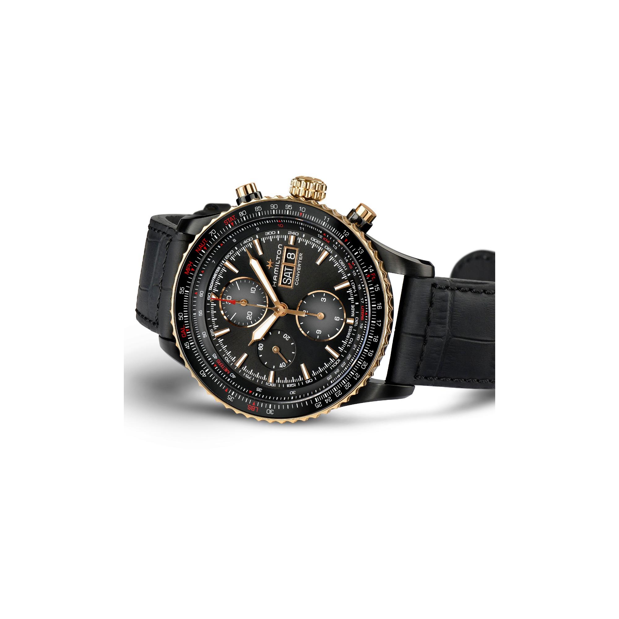 Reloj Hombre Khaki Aviation Converter Auto Chrono Ref. H76736730 - Imagen 3