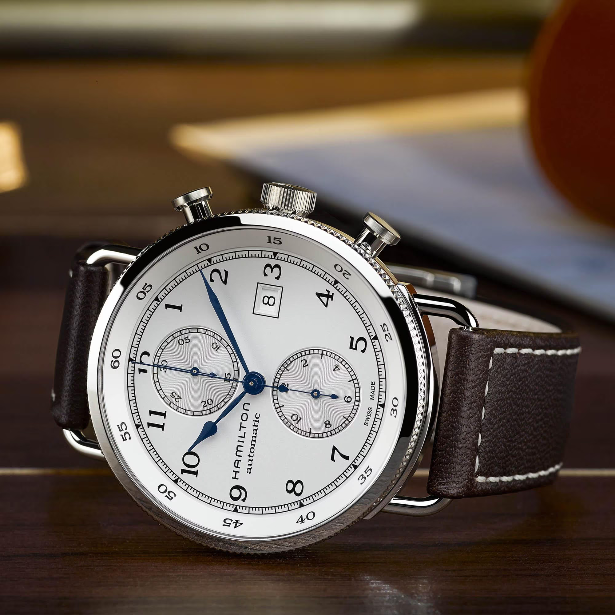 Reloj Hamilton Khaki Navy Pioneer Auto Chrono Ref.H77706553 - Imagen 2