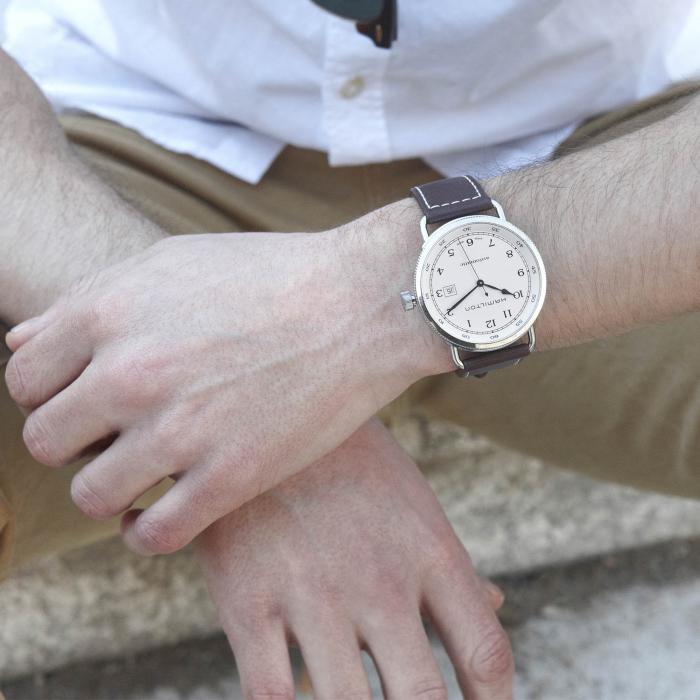 Reloj Hamilton Señor Khaki Navy Pioneer Auto Automático | 43mm | H77715553 - Imagen 5