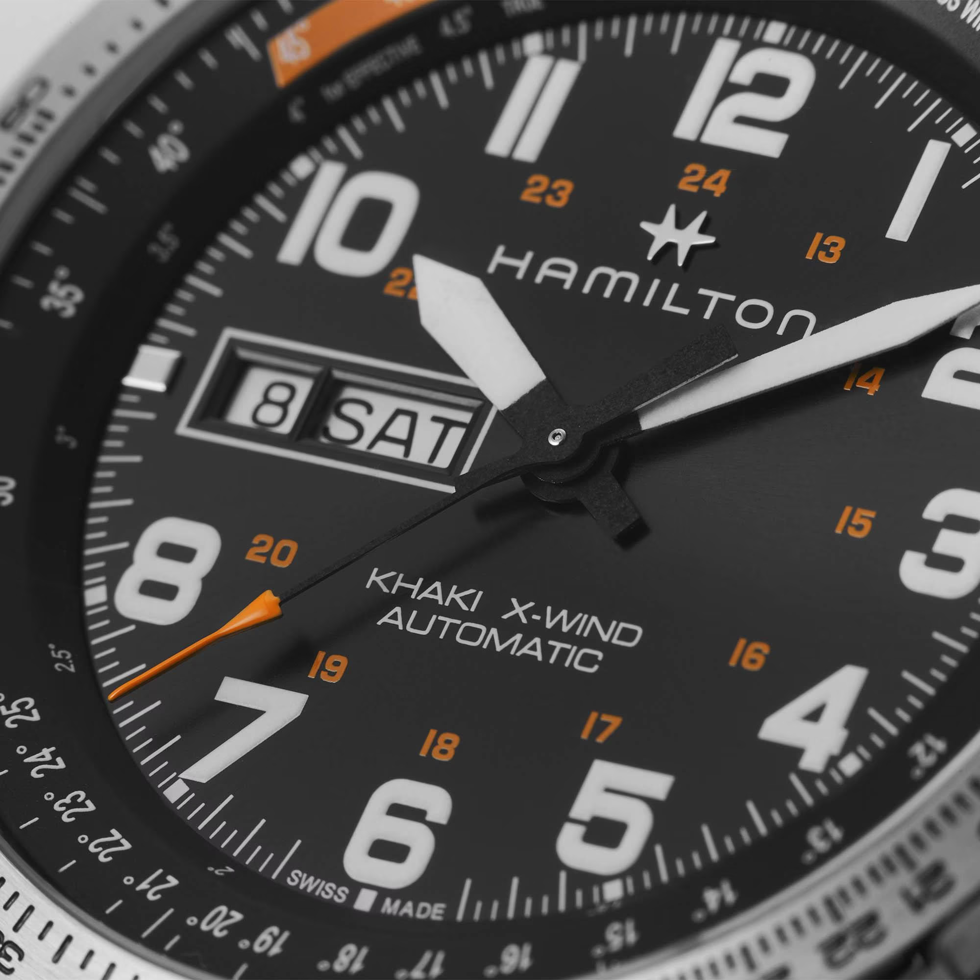 Reloj Hamilton Khaki Aviation X-wind Day Date Auto Ref. H77755133 - Imagen 3