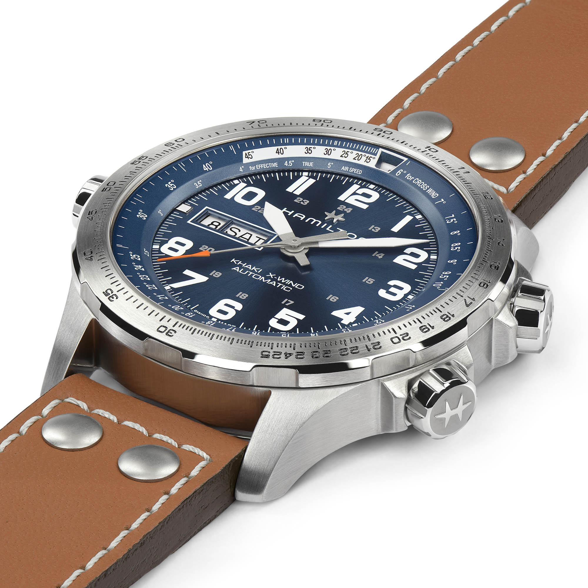 Reloj Hamilton Khaki Aviation X-Wind Day Date Auto Reloj Automático H77765541 - Imagen 2