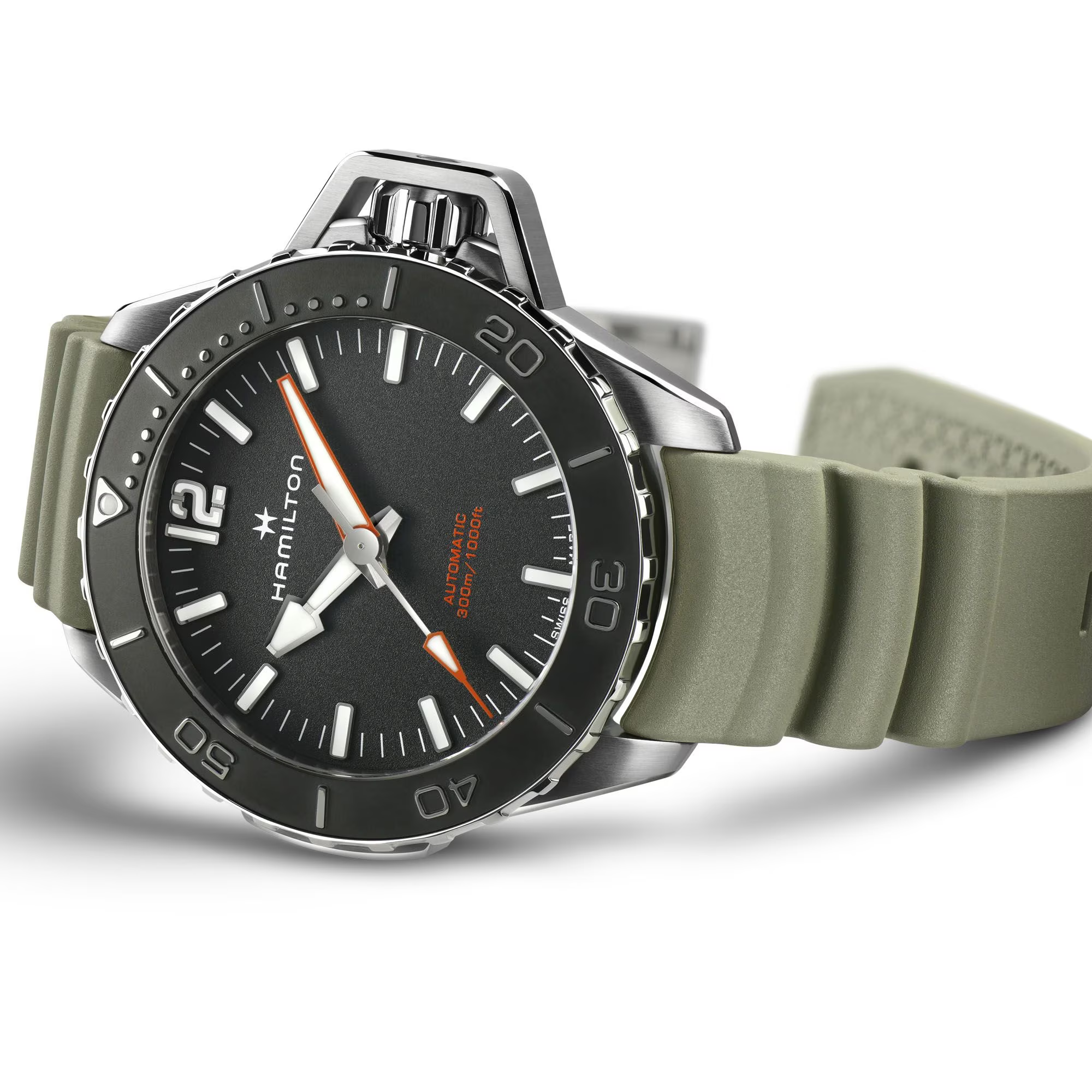 Reloj Hamilton Khaki Navy Frogman Auto Ref. H77825331 - Imagen 3