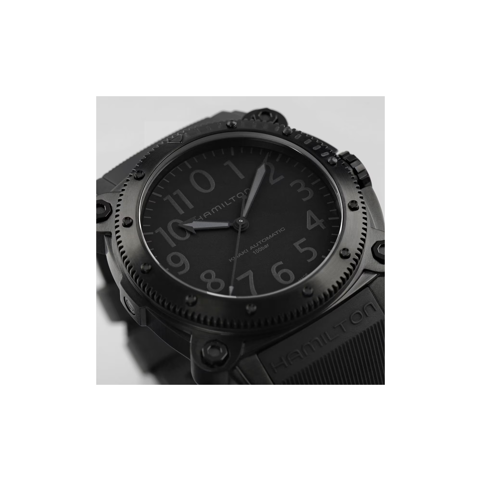 Reloj Hamilton Khaki Navy Belowzero Auto Titanium Ref. H78505330 - Imagen 4