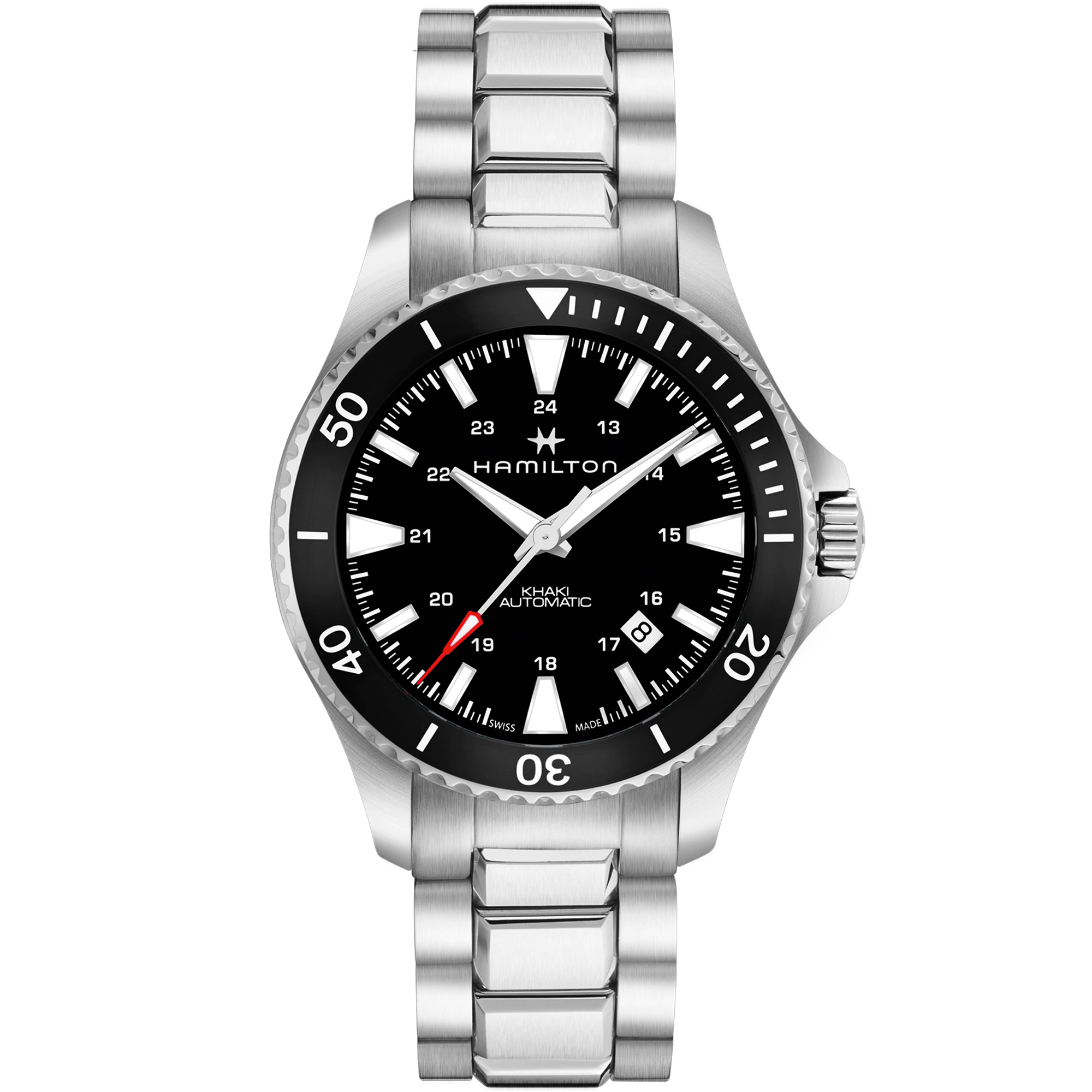 Reloj Hamilton Señor Señora Khaki Navy Scuba Auto Automático | 40mm | H82335131