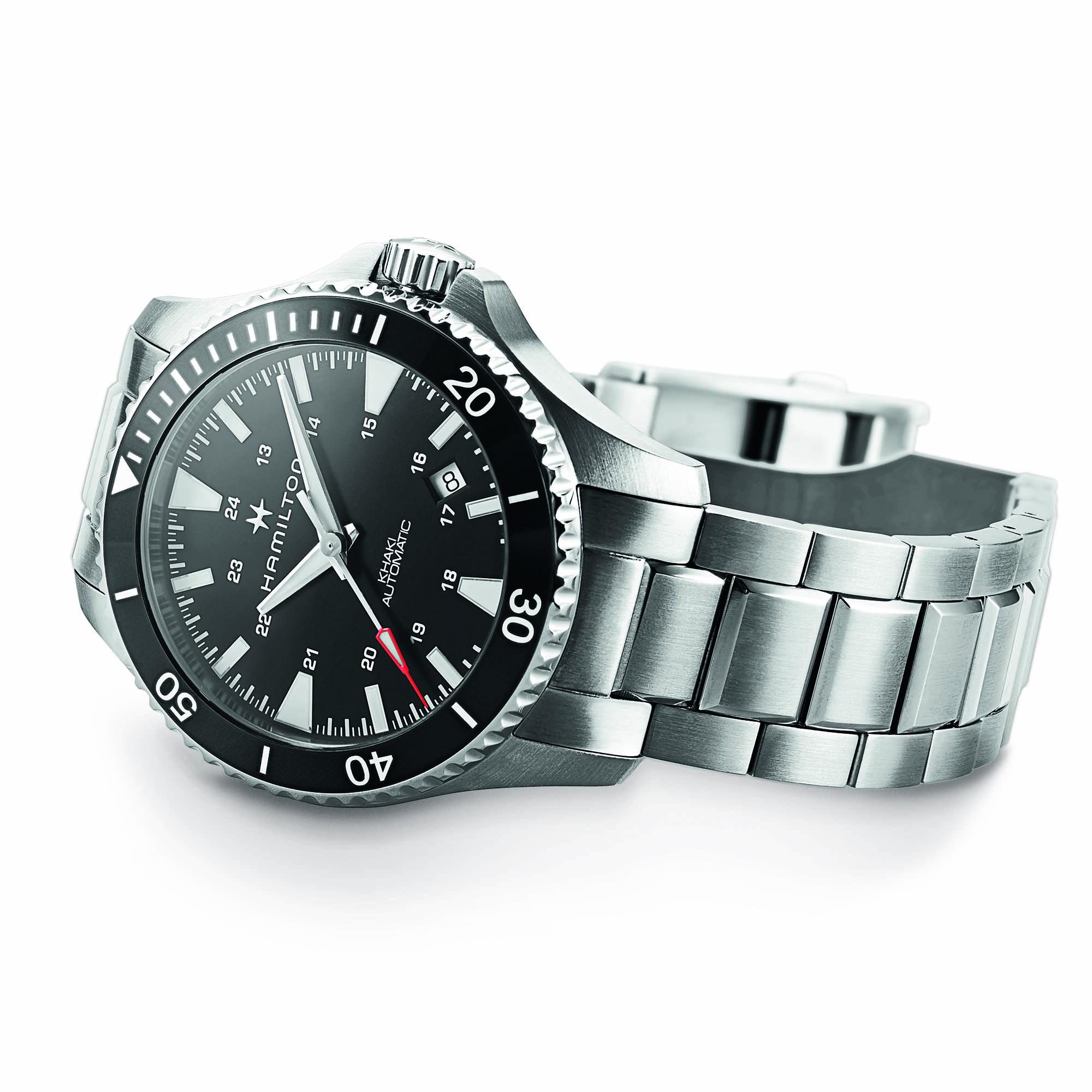 Reloj Hamilton Señor Señora Khaki Navy Scuba Auto Automático | 40mm | H82335131 - Imagen 7