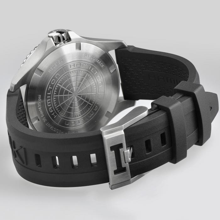 Reloj Hamilton Señor Khaki Navy Scuba Auto Automático | 43mm | H82515330 - Imagen 6