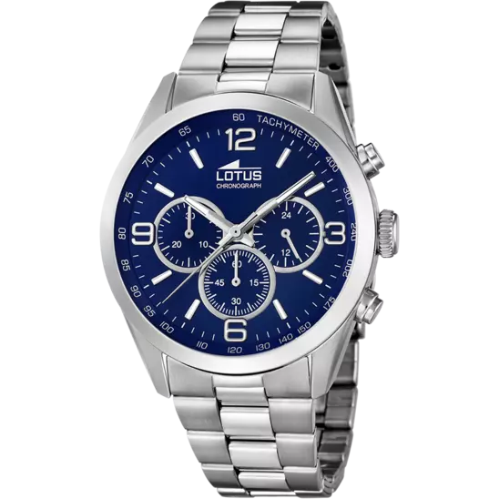 Reloj Lotus Minimalist 18152/4 Azul Correa De Acero, Hombre