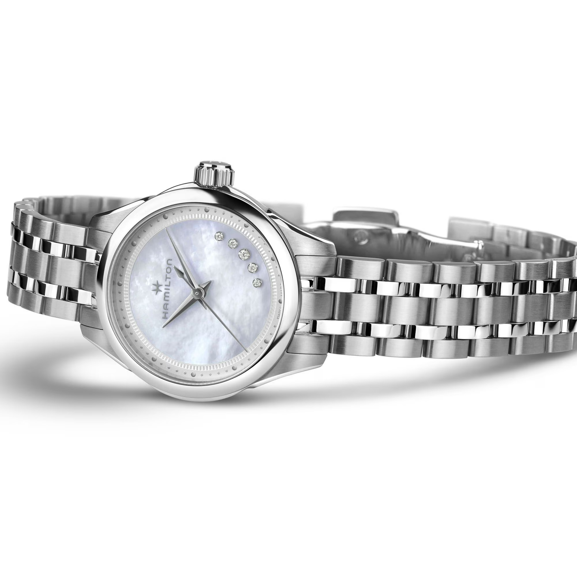 Reloj Hamilton Jazzmaster Lady Quarts Nácar Ref. H32111190 - Imagen 2