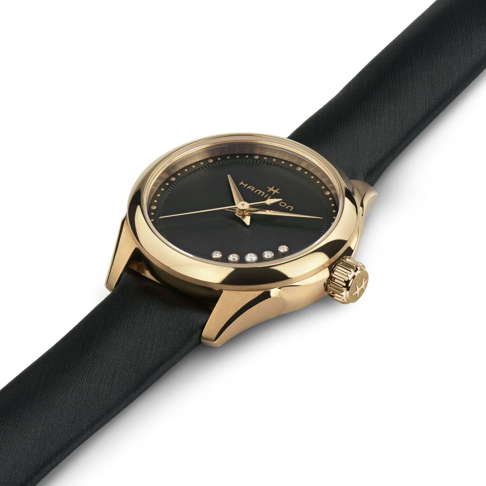 Reloj Hamilton Jazzmaster Lady Quartz Correa Satin Ref. H32121430 - Imagen 2